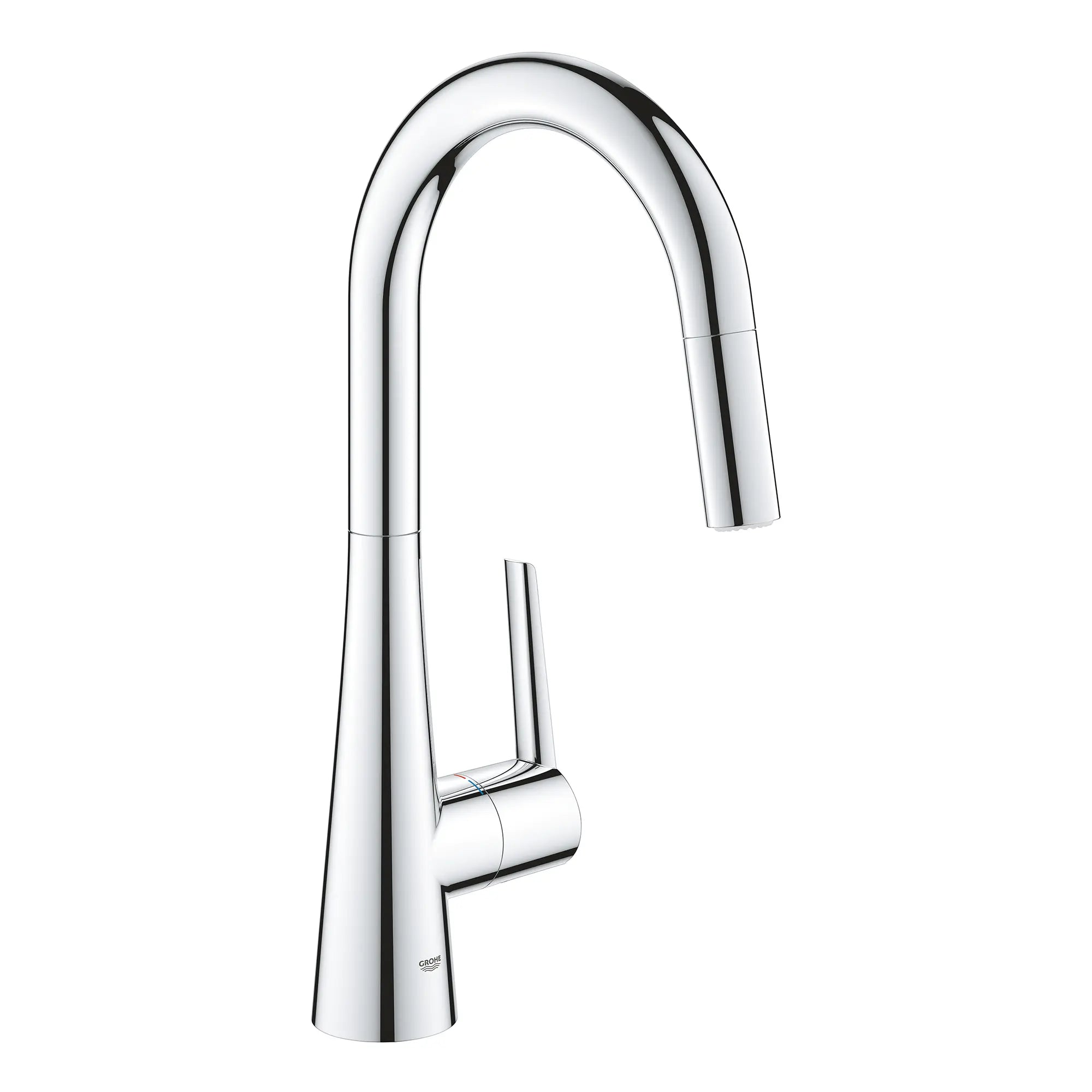 GROHE Zedra Single-Handle Pull Down Kitchen Faucet Dual Spray 1.75 GPM (6.6 L/min)