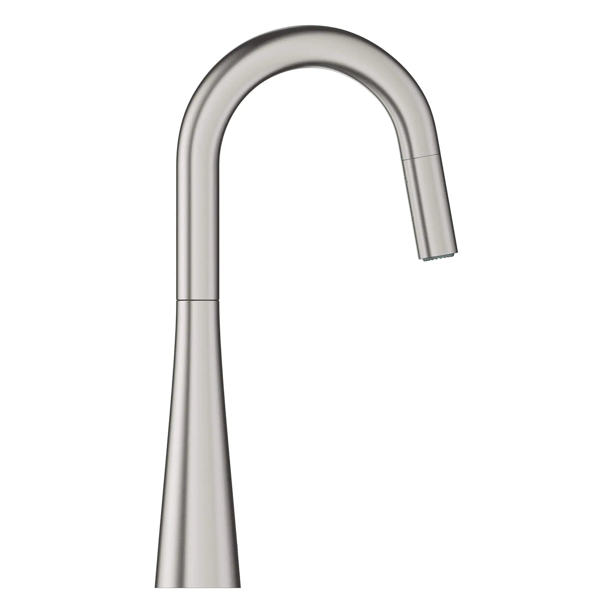 GROHE Zedra Single-Handle Pull Down Dual Spray Prep Faucet 1.75 GPM (6.6 L/min)