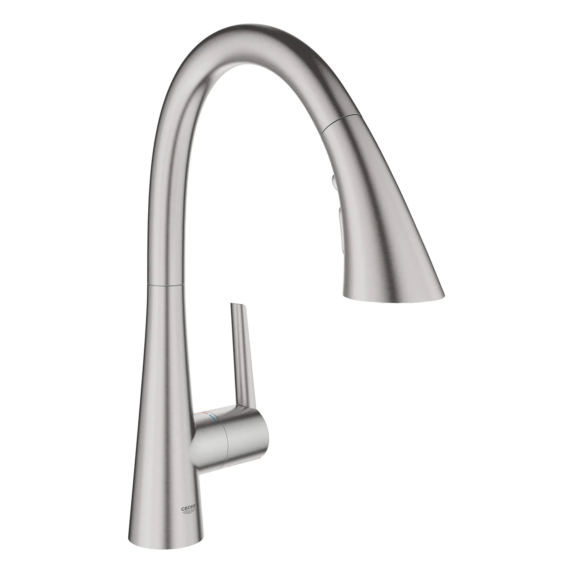 GROHE Zedra Single-Handle Pull Down Kitchen Faucet Triple Spray 1.75 GPM (6.6 L/min) — thumbnail 2
