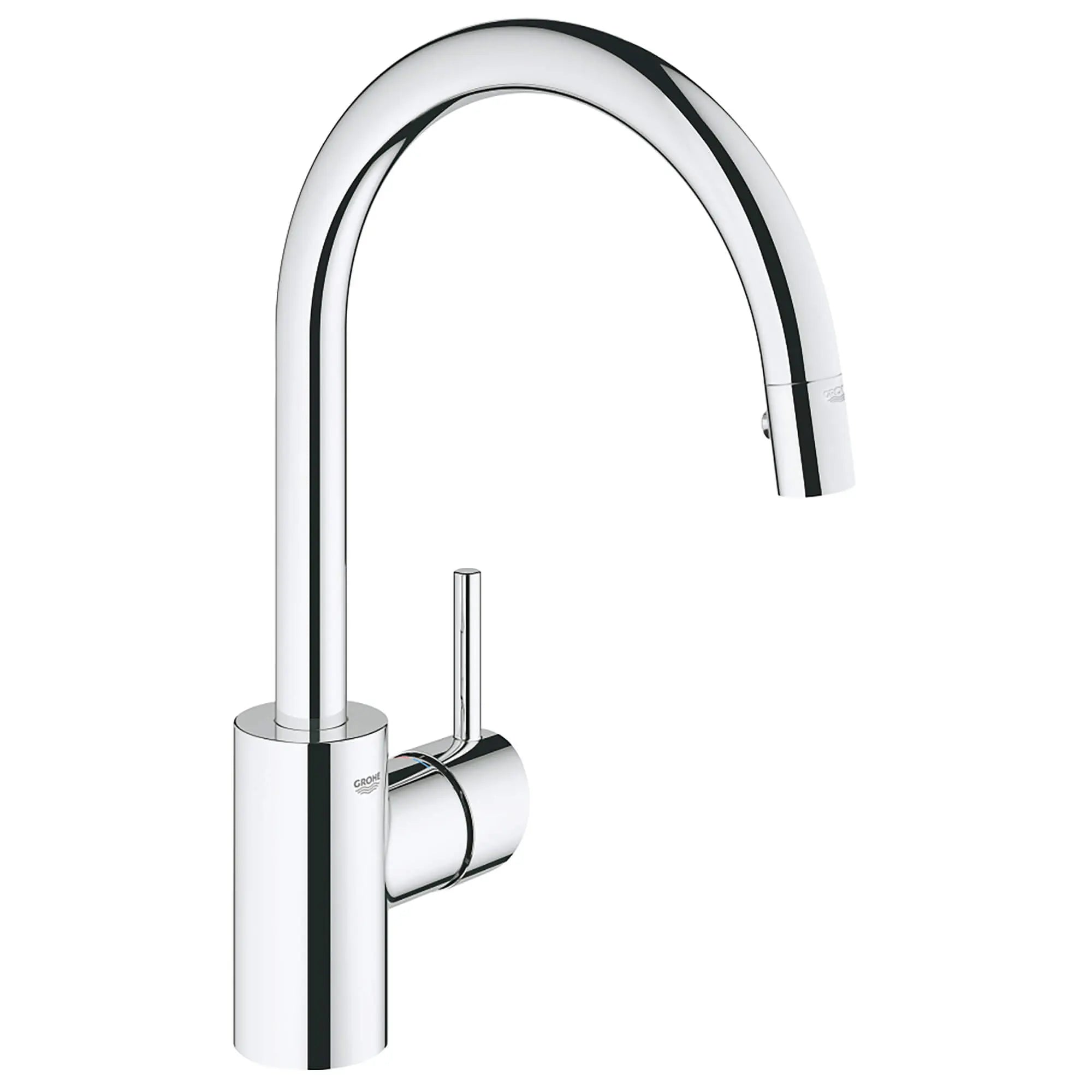 Single-Handle Pull Down Kitchen Faucet Dual Spray 1.75 GPM — thumbnail 3