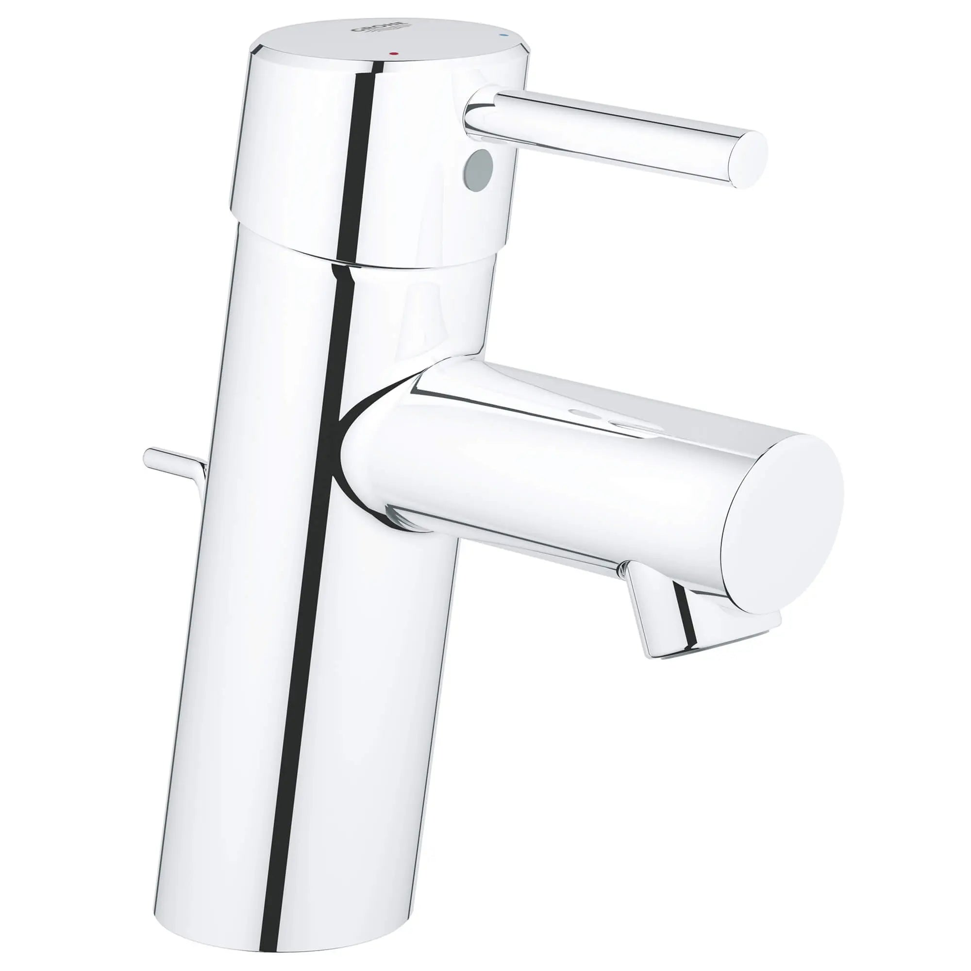 S-Size Single-Handle Single-Hole Bathroom Faucet - 1.5 GPM