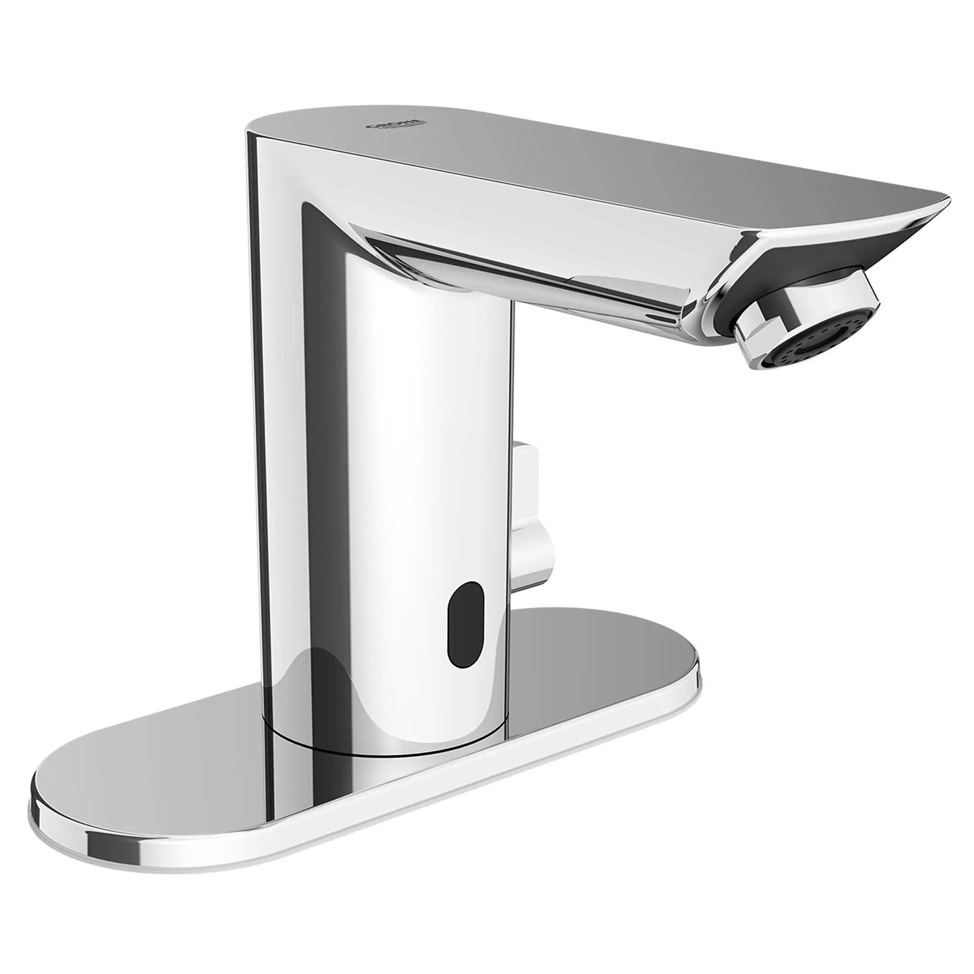E Touchless Electronic Faucet with Temperature Control Lever, Battery-Powered — image 1