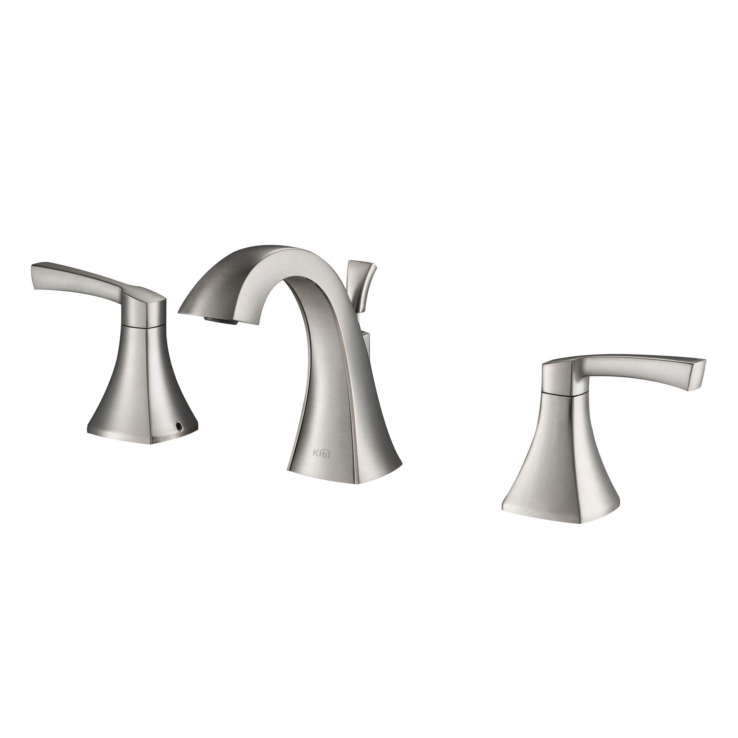 Pyramid Bathroom Sink 8" Widespread Faucet with Drain Assembly KBF1014