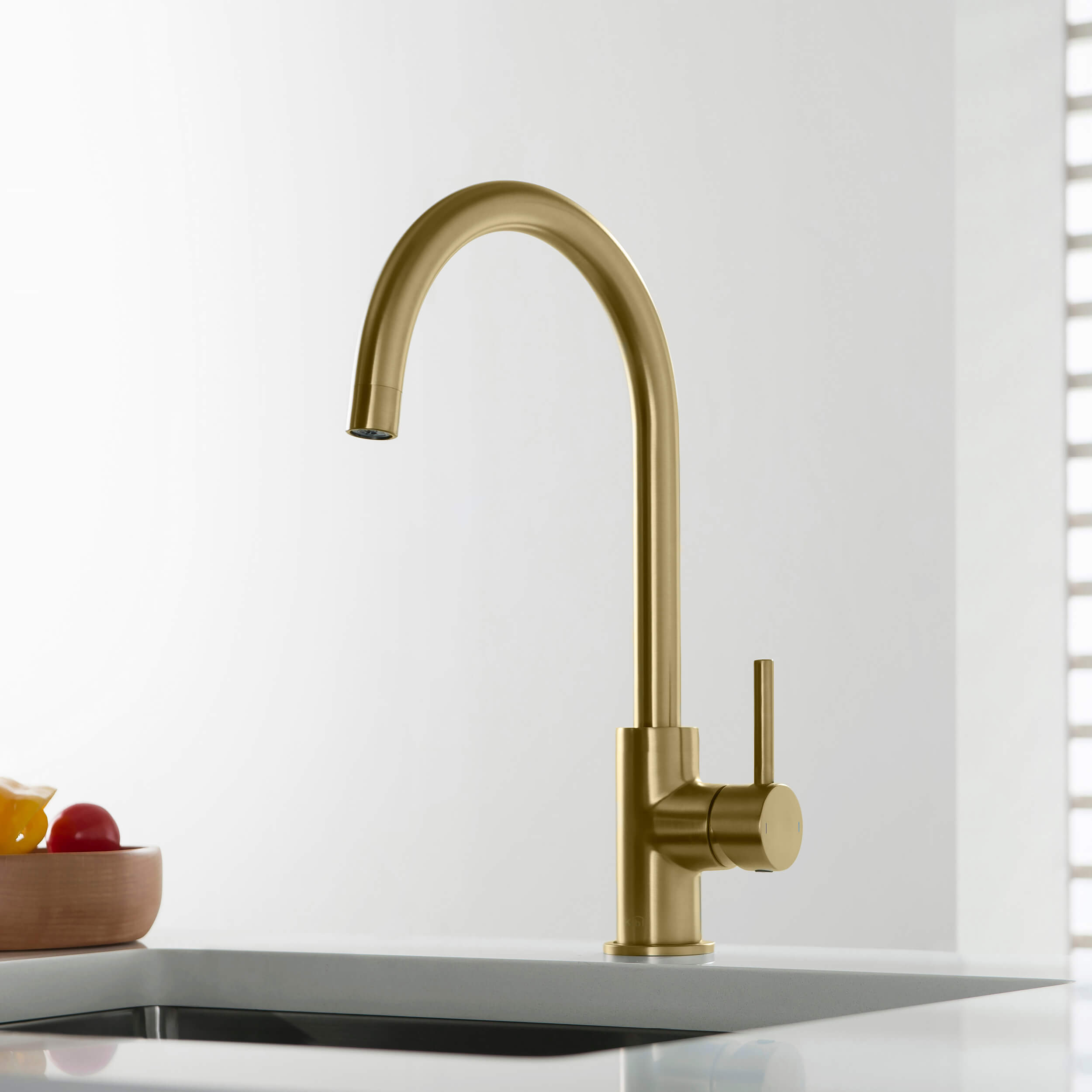 Lowa Single Handle High Arc Kitchen Bar Sink Faucet – KKF2001 — thumbnail 2