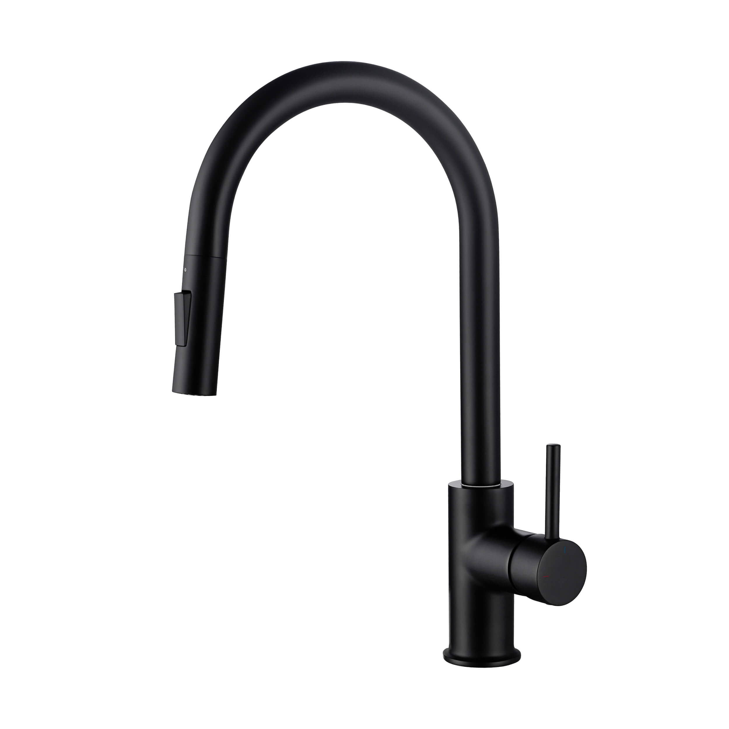 Circular Single Handle Pull Down Kitchen Faucet - KKF2013