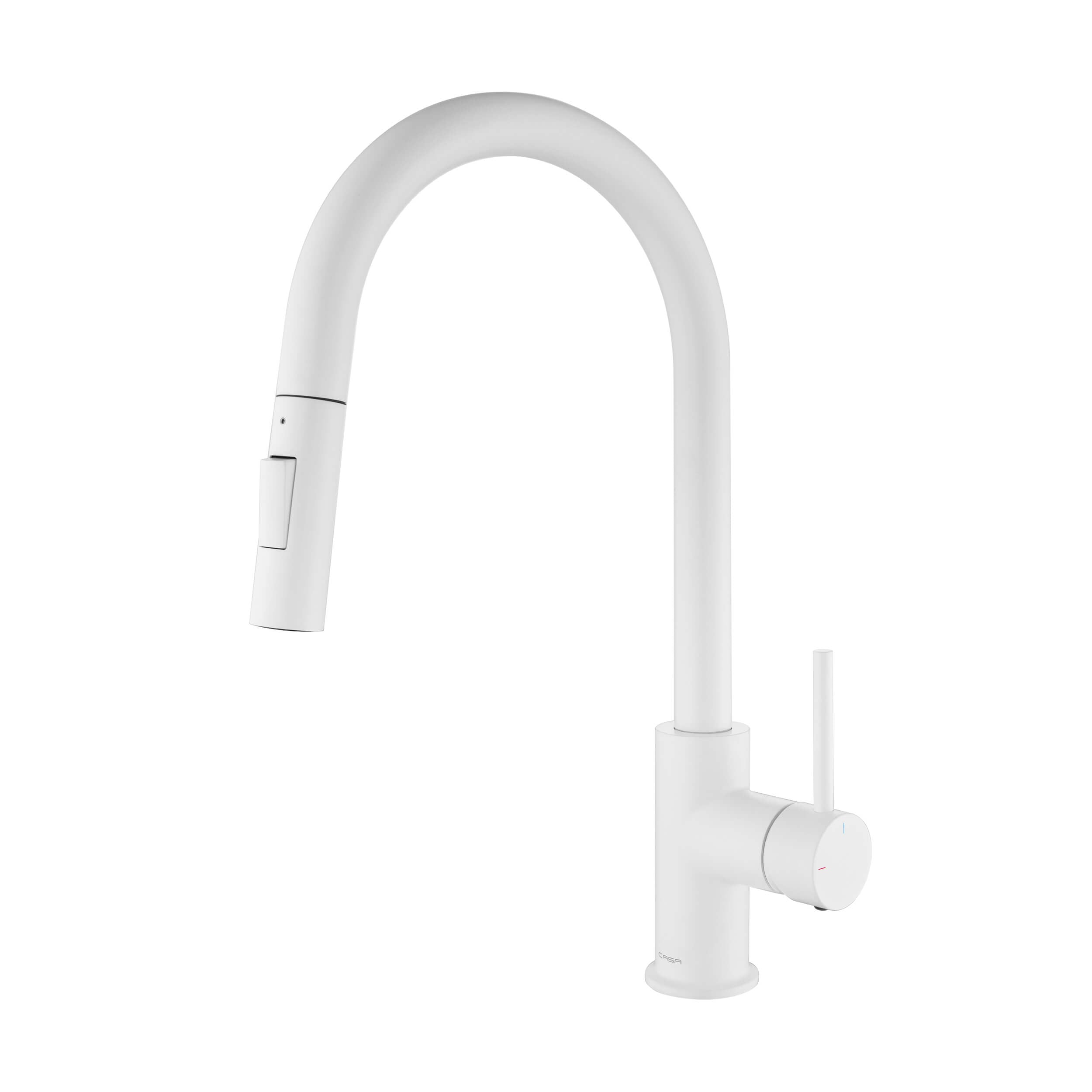 Circular Single Handle Pull Down Kitchen Faucet - KKF2013 — image 1