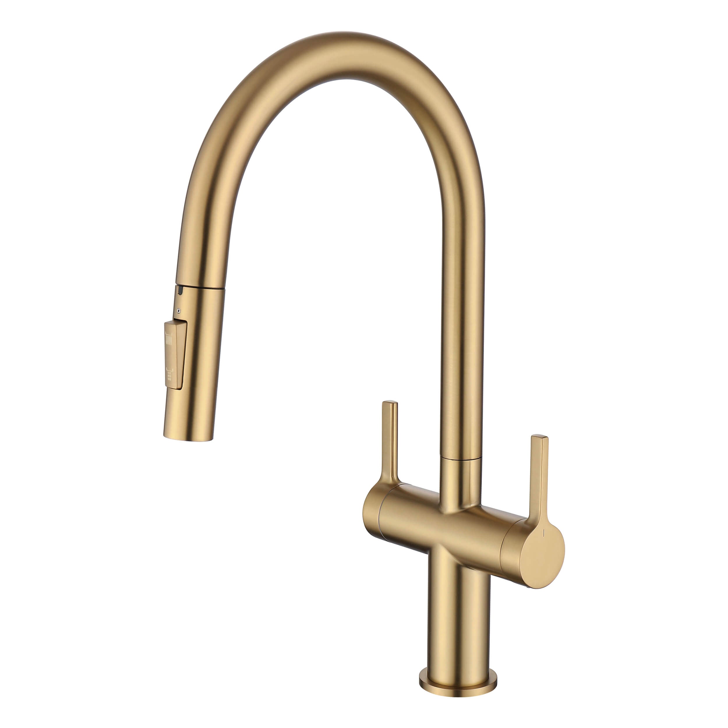 Novo Single Hole Two Handle Pull Down Kitchen Faucet - KKF2020 — image 1