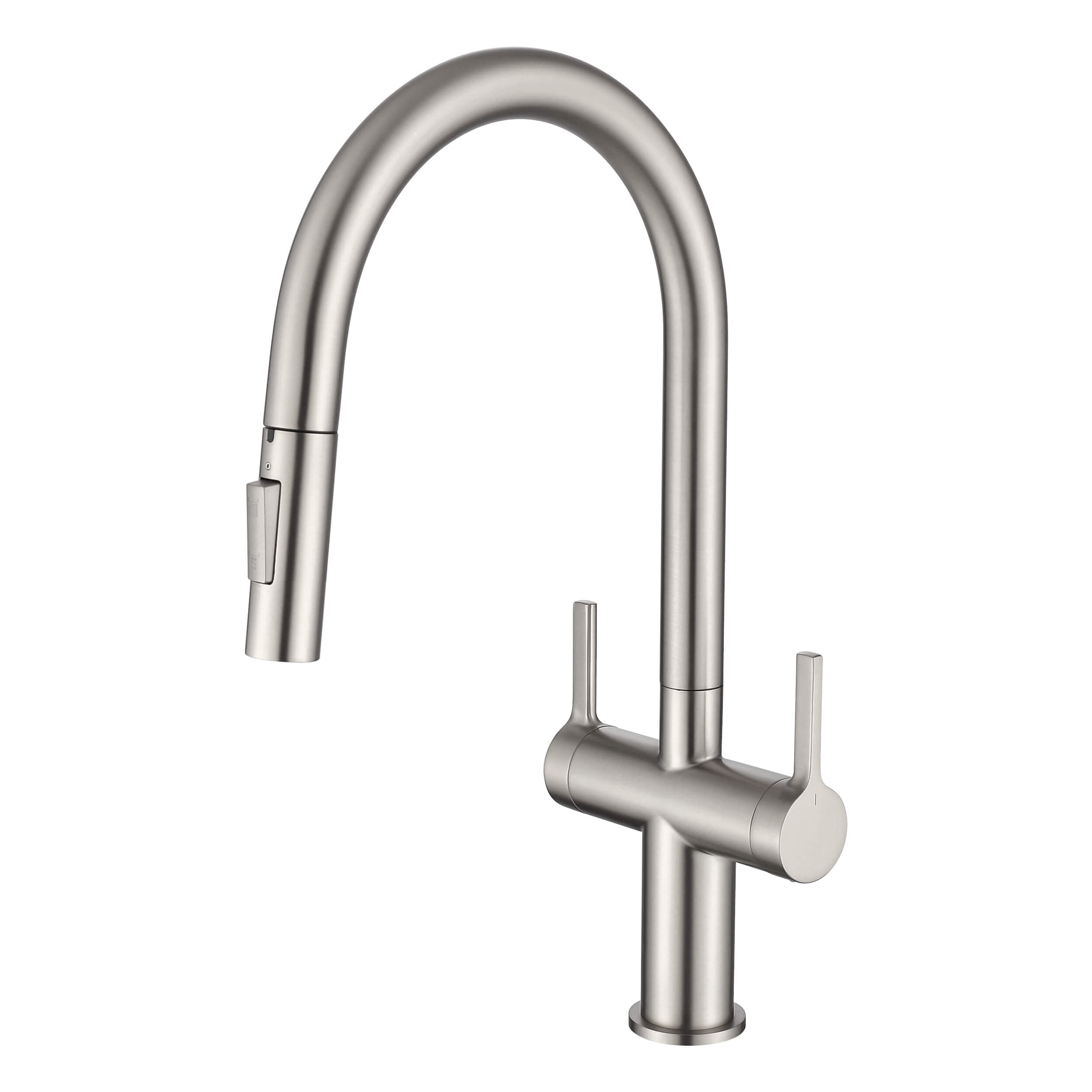Novo Single Hole Two Handle Pull Down Kitchen Faucet - KKF2020 — image 1