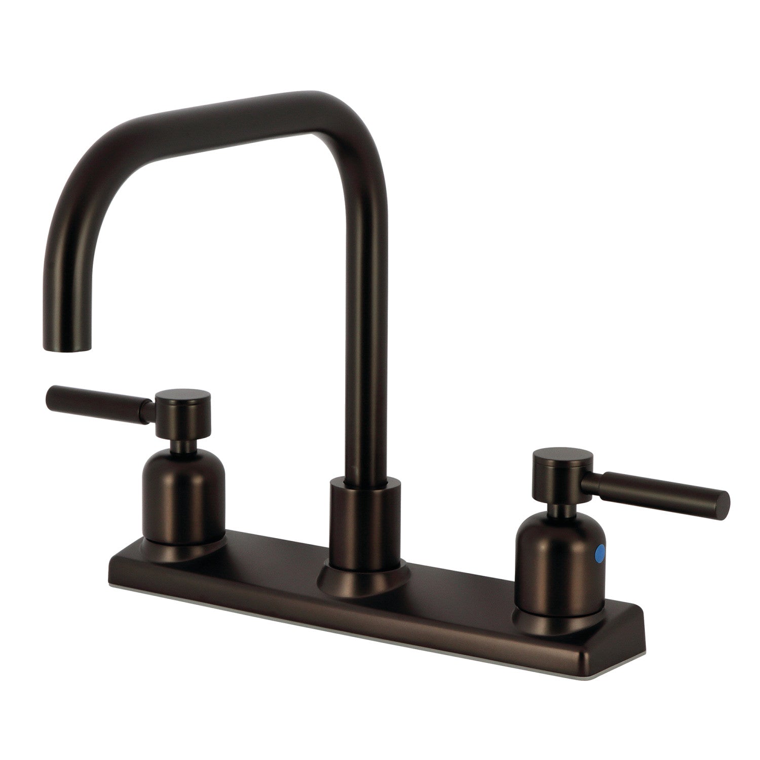 Kingston Sona FB2145DL - Concord Two-Handle 2-Hole 8" Centerset Kitchen Faucet, Oil Rubbed Bronze