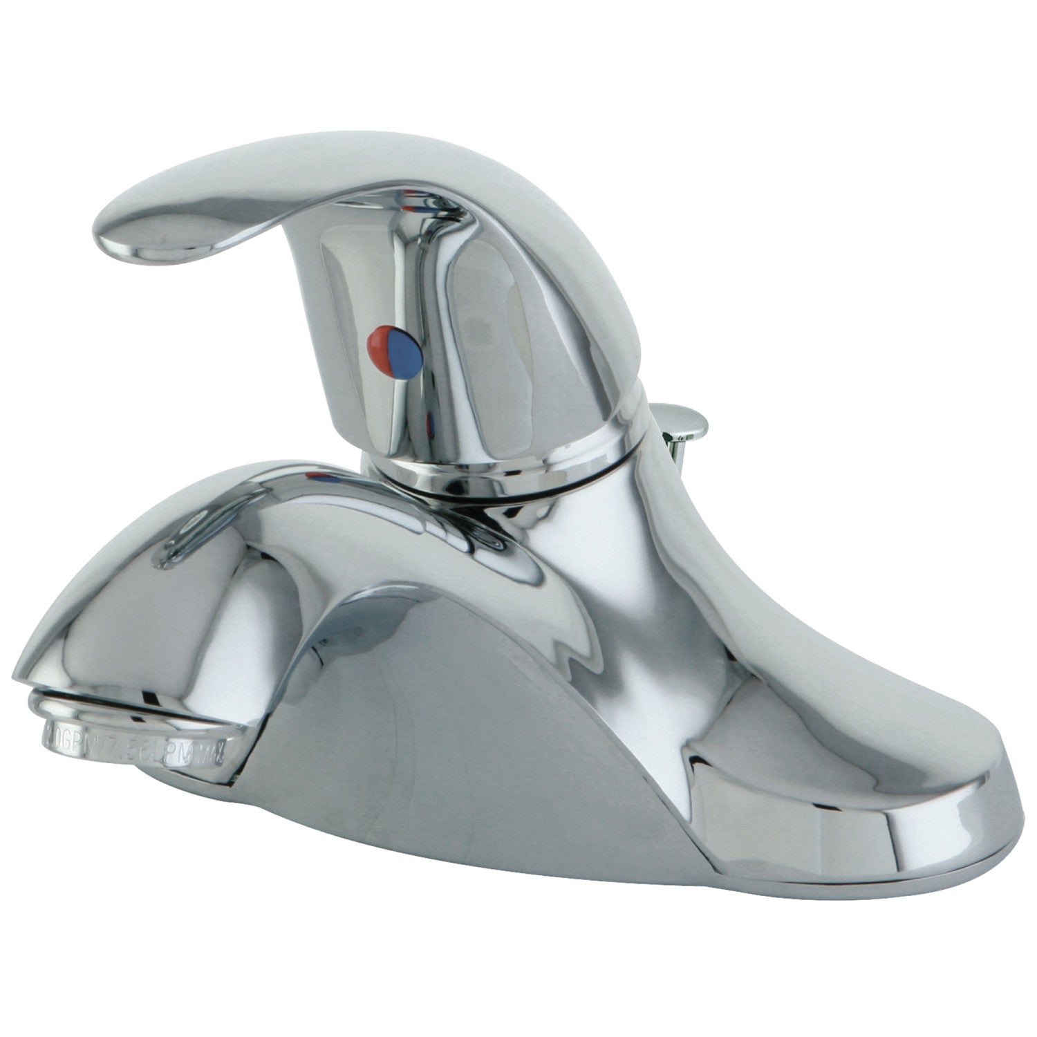 Kingston Tulare FB6541LL - Legacy Single-Handle 3-Hole Deck Mount 4-Inch Centerset Bathroom Faucet with Pop-Up Drain, Polished Chrome