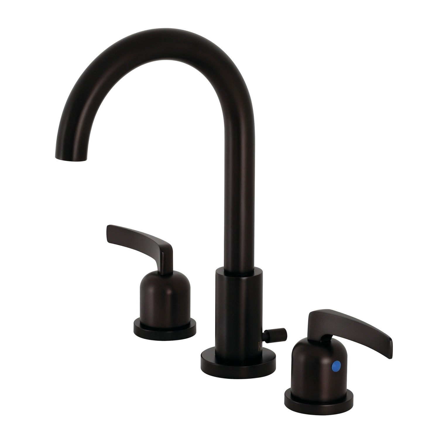 Kingston Sona FSC8925EFL - Centurion Two-Handle 3-Hole Deck Mount Widespread Bathroom Faucet with Brass Pop-Up, Oil Rubbed Bronze