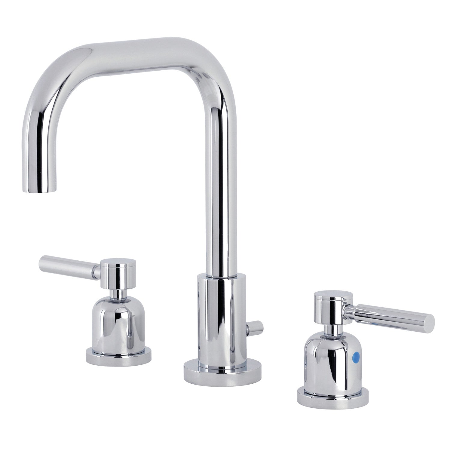 Kingston Sona FSC8931DL - Concord Widespread Bathroom Faucet with Brass Pop-Up, Polished Chrome