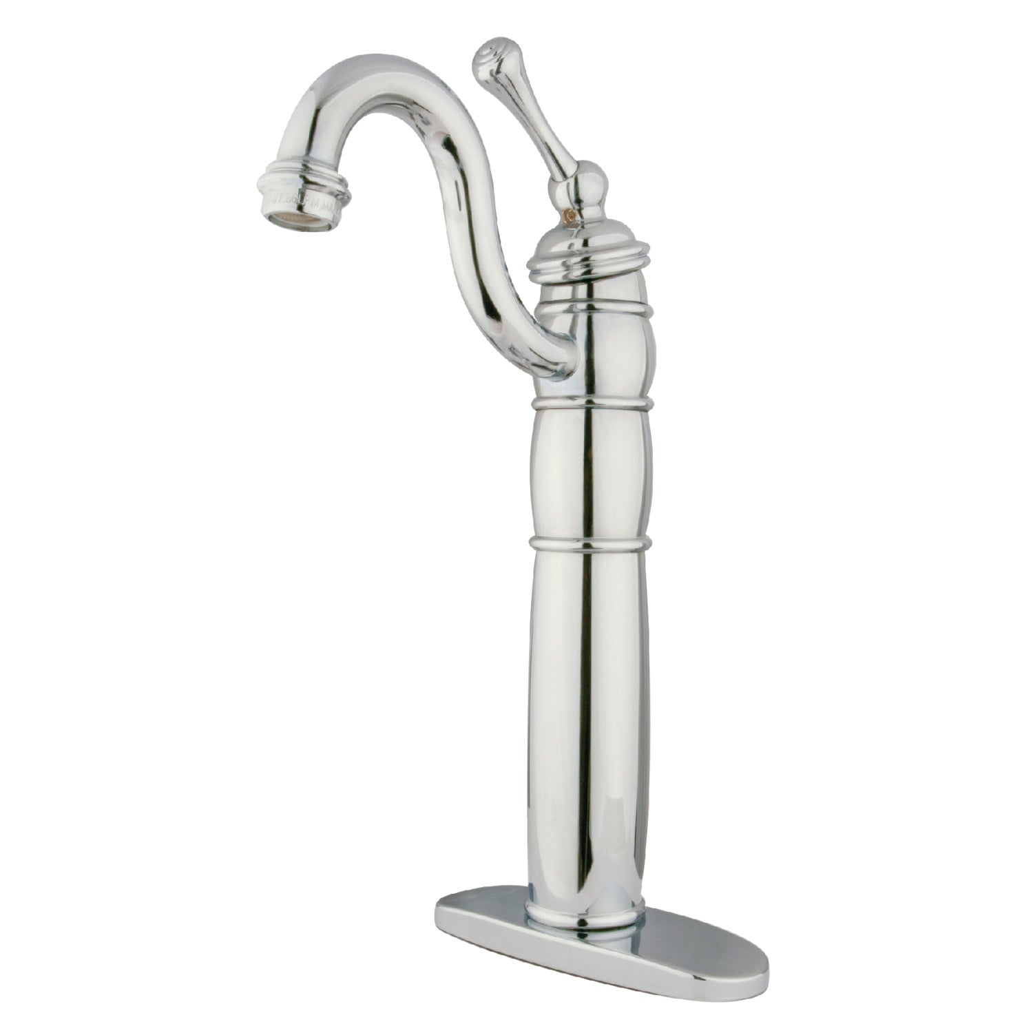 Kingston Heirloom KB1421BL - Heritage Single-Handle 1-Hole Deck Mount Vessel Faucet, Polished Chrome