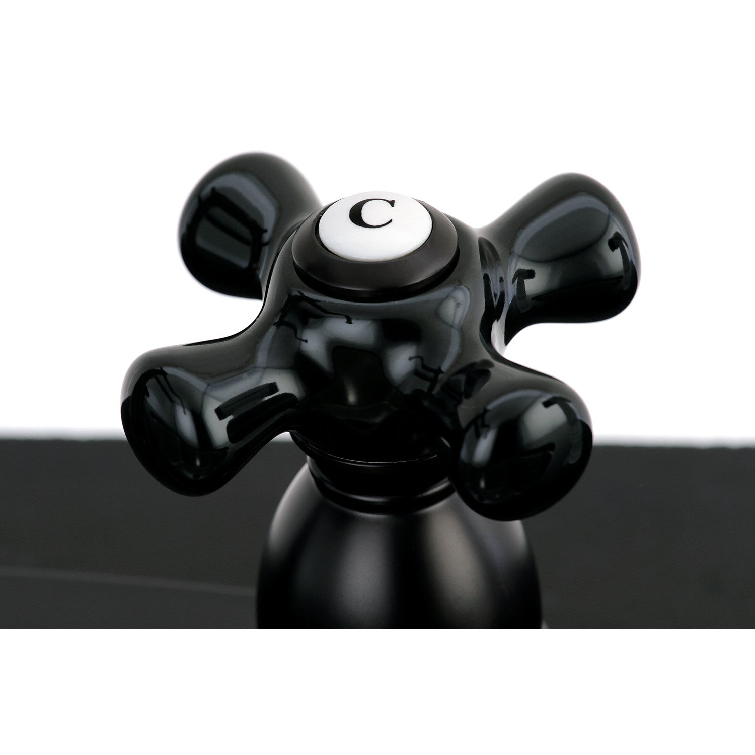 Kingston Heirloom KB1755PKXBS - Duchess Two-Handle 4-Hole 8" Centerset Kitchen Faucet with Brass Sprayer, Oil Rubbed Bronze — thumbnail 2