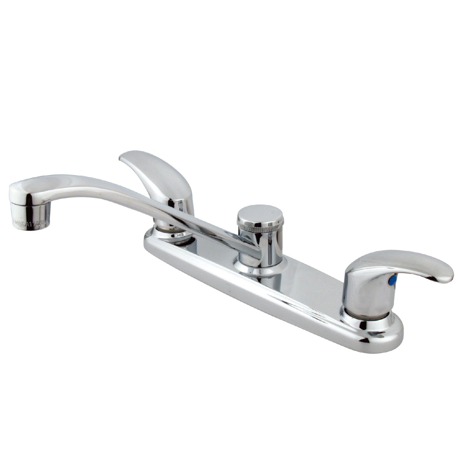Kingston Tulare KB6271LL - Legacy Two-Handle 2-Hole 8" Centerset Kitchen Faucet, Polished Chrome