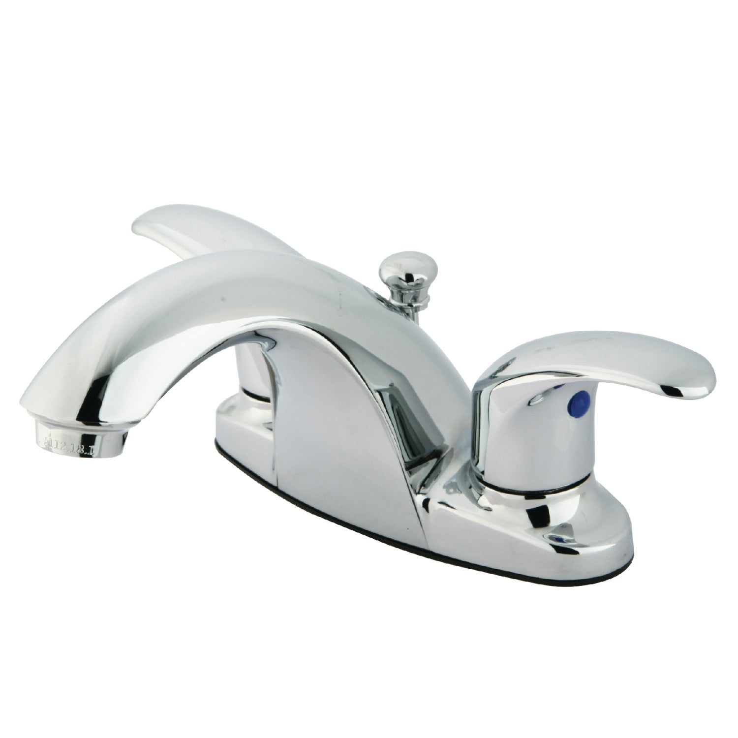 Kingston Tulare KB7641LL - Legacy Double-Handle 3-Hole Deck Mount 4-Inch Centerset Bathroom Faucet with Pop-Up Drain, Polished Chrome