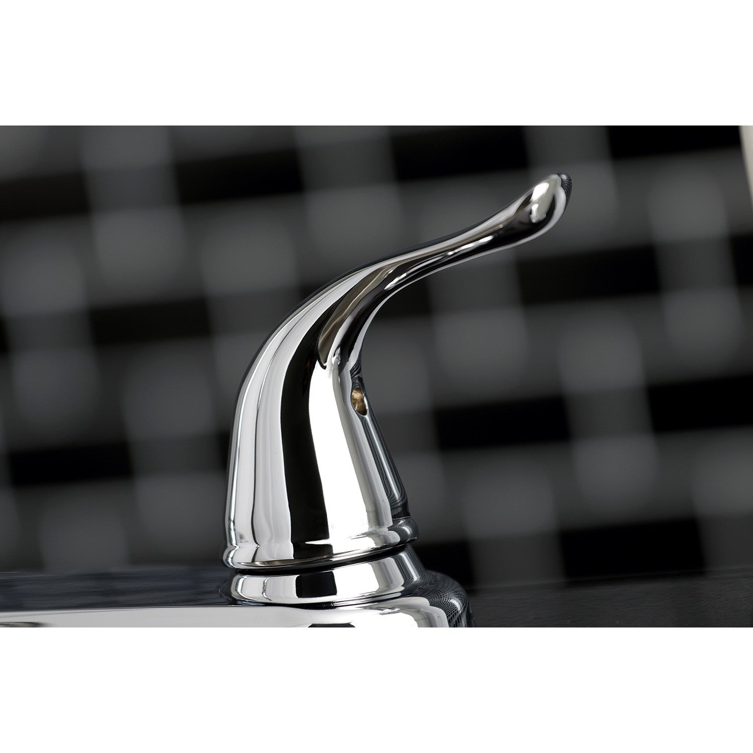Kingston Tulare KB791YL - Yosemite Two-Handle 4-Hole 8" Centerset Kitchen Faucet with Side Sprayer, Polished Chrome — thumbnail 2