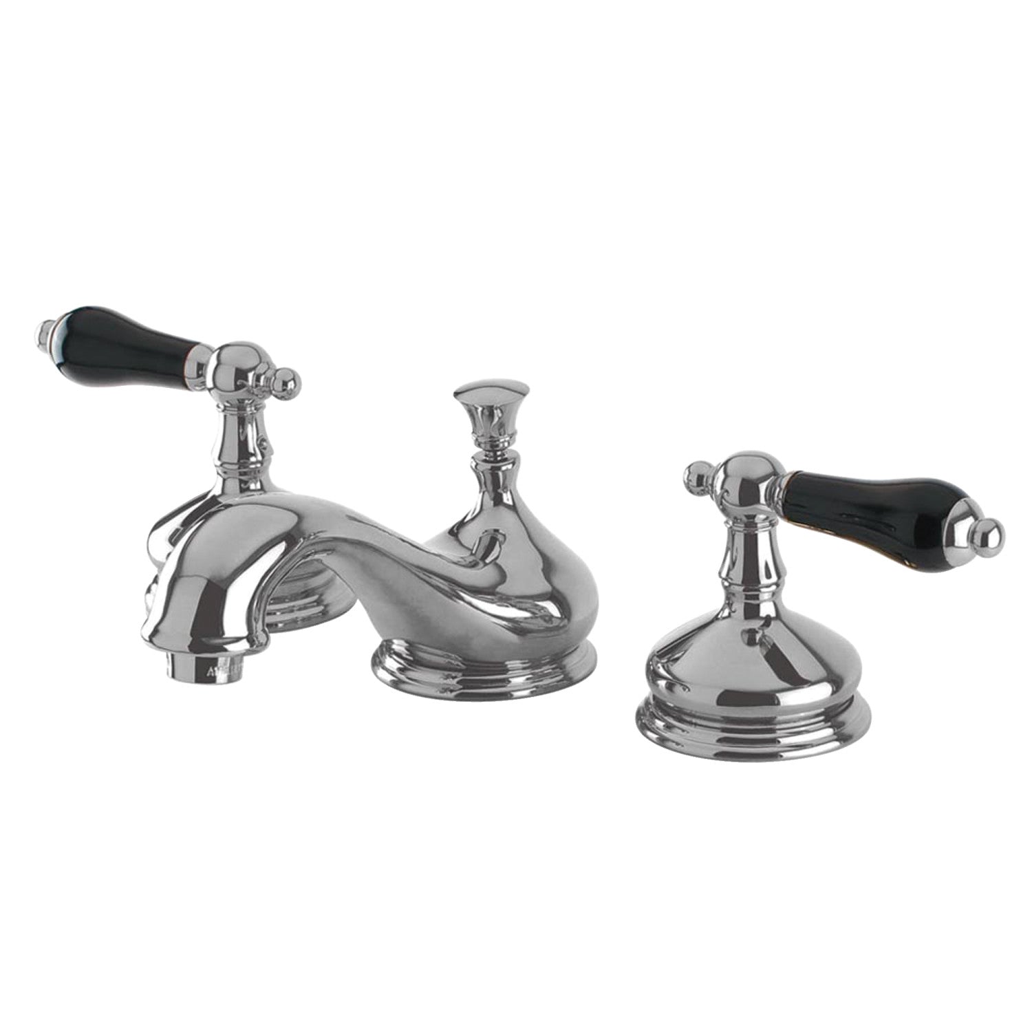 Kingston Heirloom KS1161PKL - Duchess Two-Handle 3-Hole Deck Mount Widespread Bathroom Faucet with Brass Pop-Up, Polished Chrome