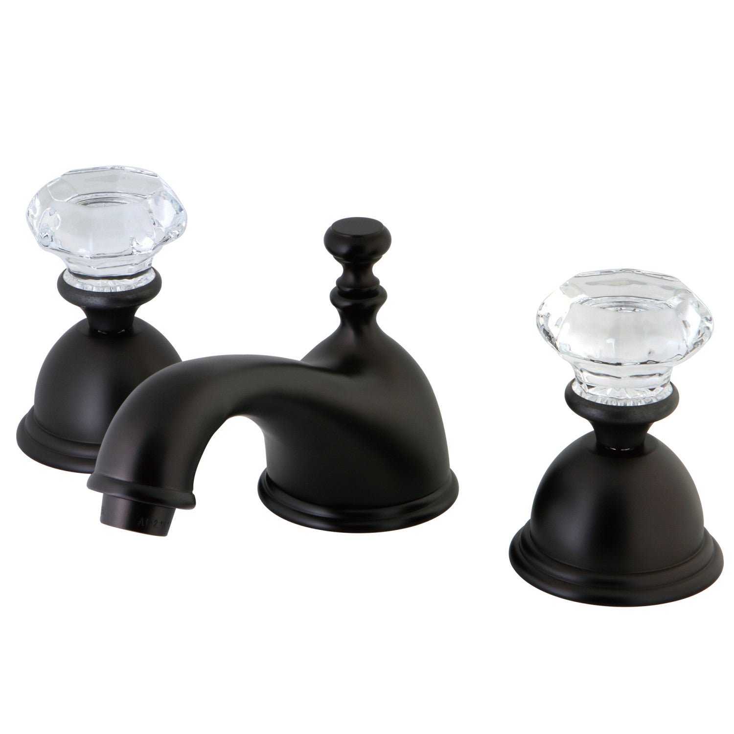 Kingston Heirloom KS3965WCL - Celebrity Two-Handle 3-Hole Deck Mount Widespread Bathroom Faucet with Brass Pop-Up, Oil Rubbed Bronze