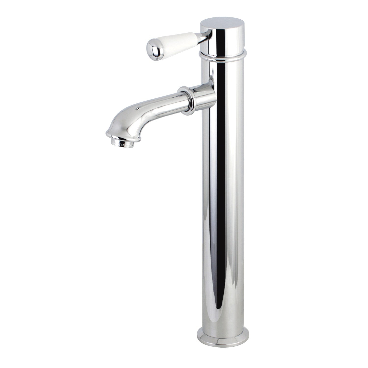 Kingston Tulare KS7211DPL - Paris Single-Handle 1-Hole Deck Mount Vessel Faucet, Polished Chrome