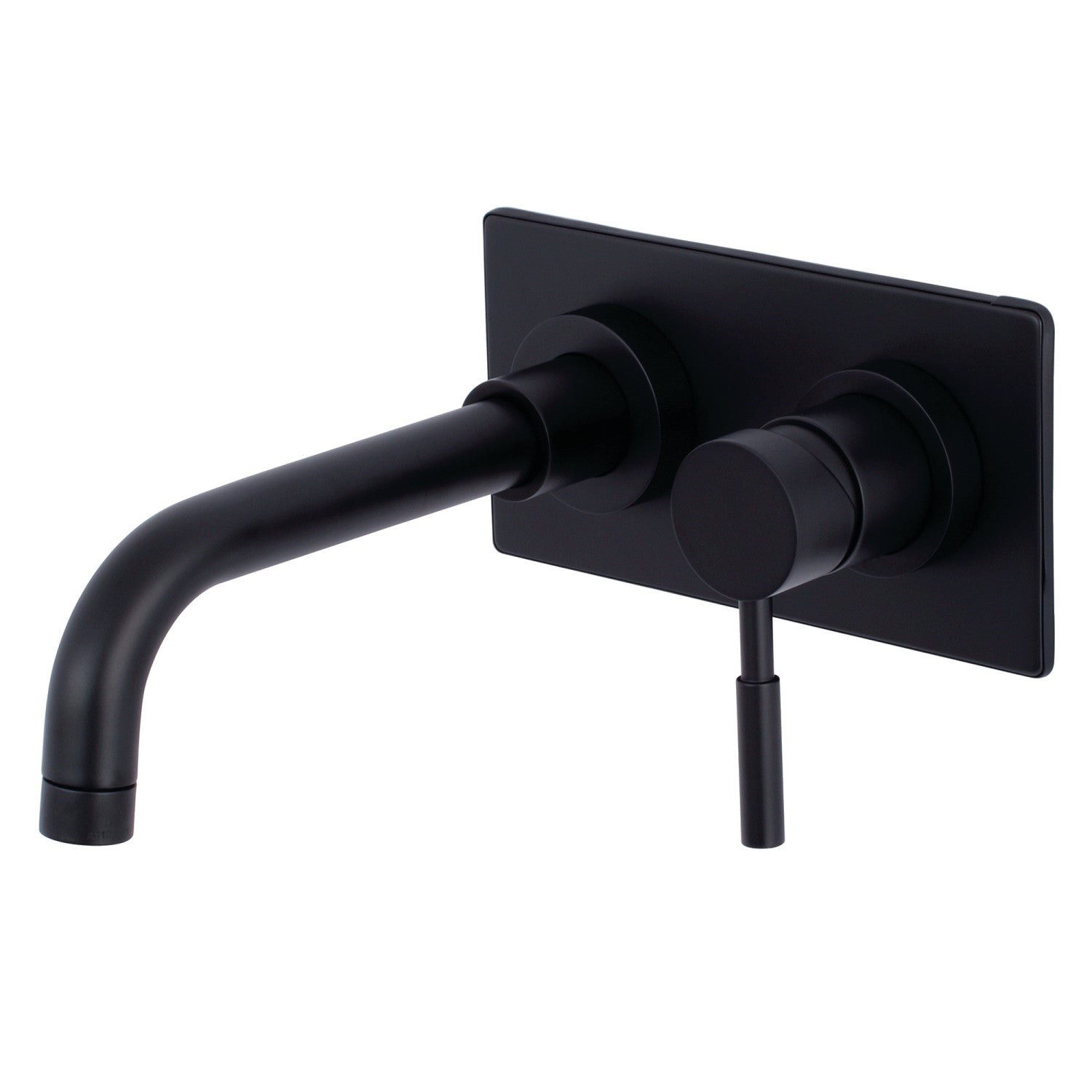 Kingston Sona KS8110DL - Concord Single-Handle 2-Hole Wall Mount Bathroom Faucet, Matte Black