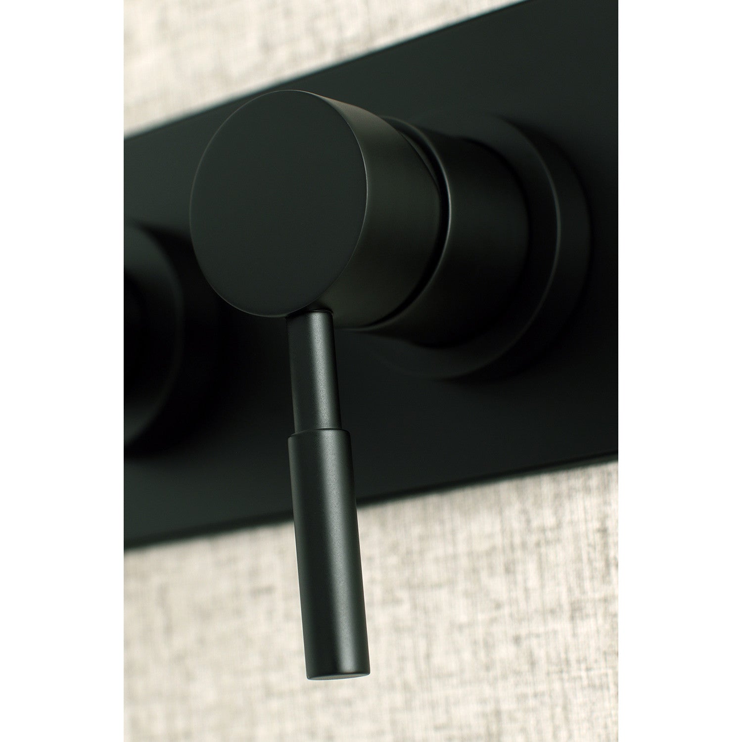 Kingston Sona KS8110DL - Concord Single-Handle 2-Hole Wall Mount Bathroom Faucet, Matte Black — thumbnail 2