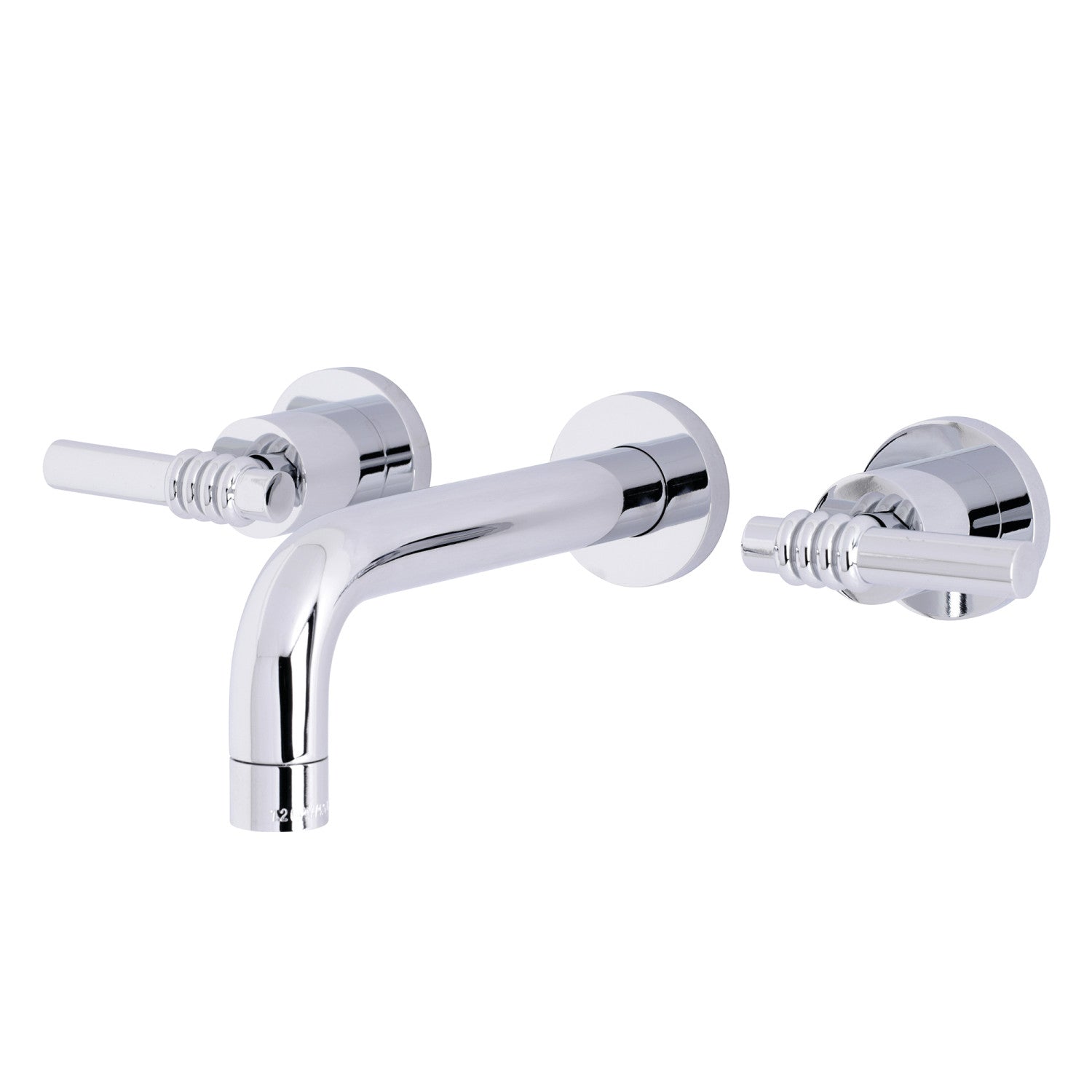 Kingston Sona KS8121ML - Milano Double-Handle 3-Hole Wall Mount Bathroom Faucet, Polished Chrome