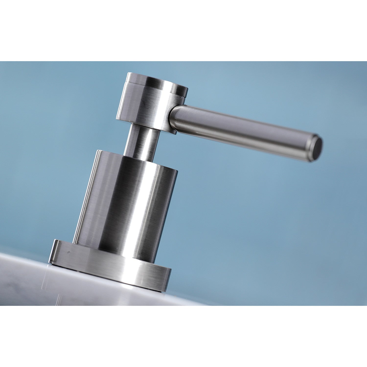 Kingston Sona KS8728DLLS - Concord Double-Handle 3-Hole Widespread Kitchen Faucet, Brushed Nickel — thumbnail 2