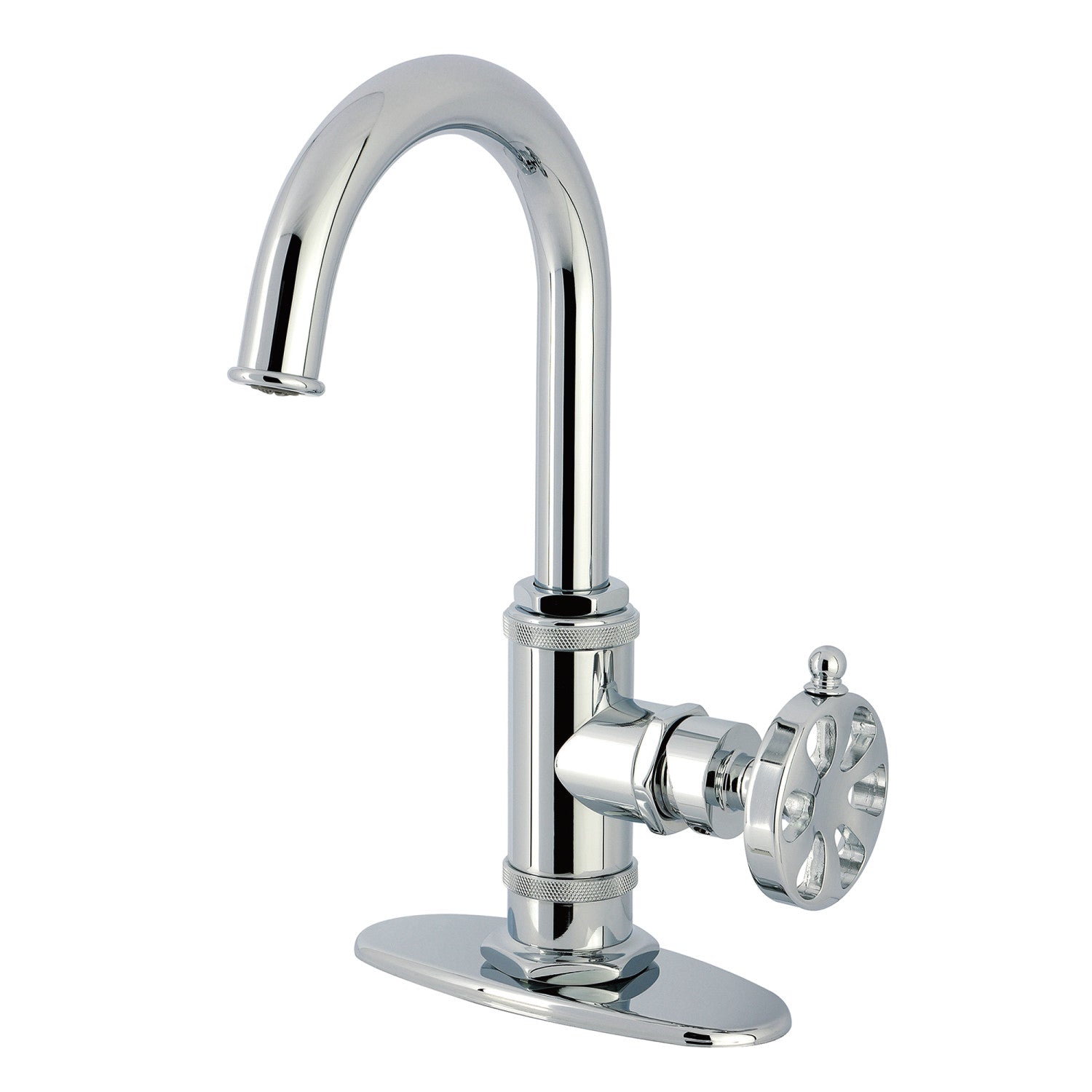 Kingston Sona KSD8501RX - Belknap One-Handle 1-Hole Deck Mount Bar Faucet, Polished Chrome