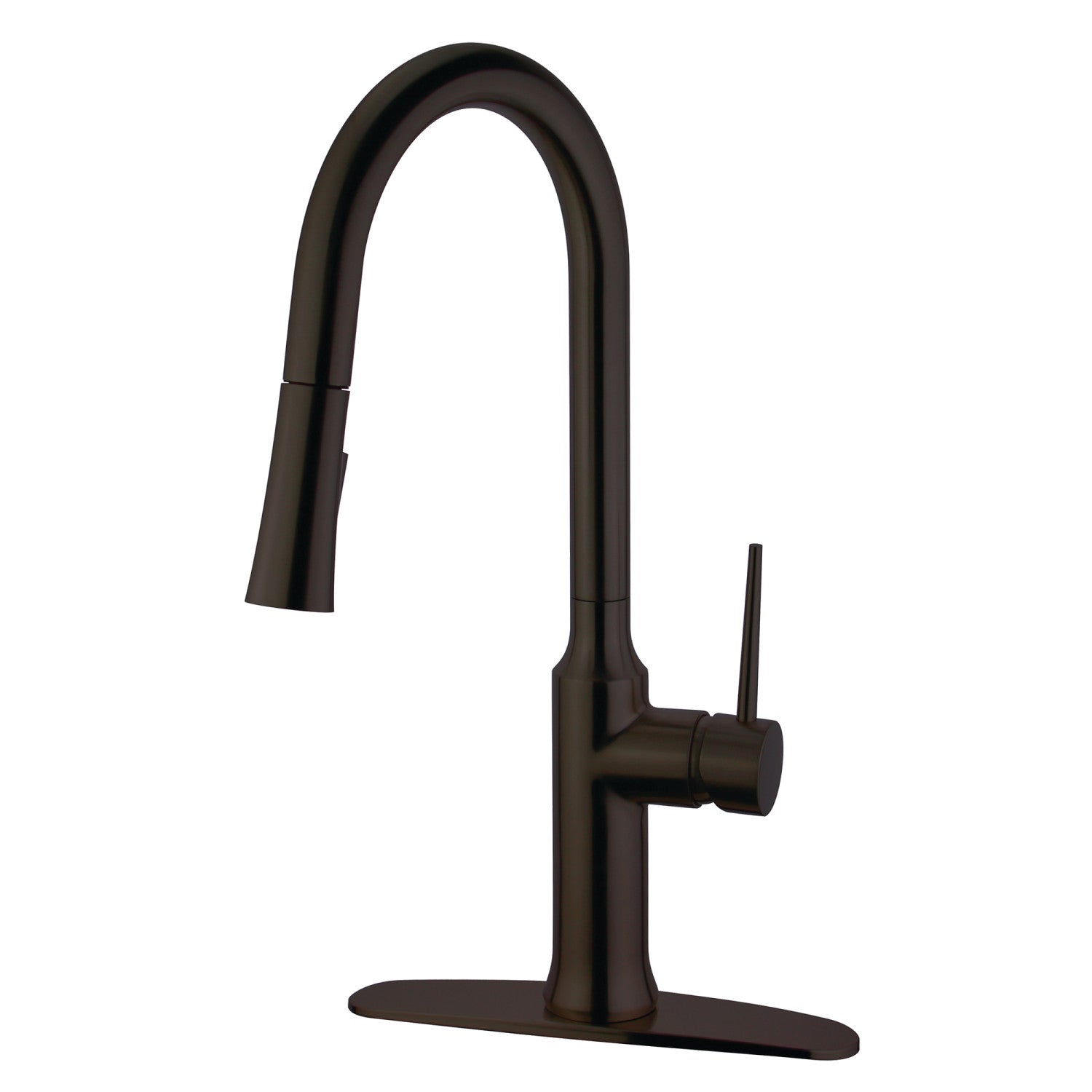 Kingston Sona LS2725NYL - New York Single-Handle Pull-Down Kitchen Faucet, Oil Rubbed Bronze