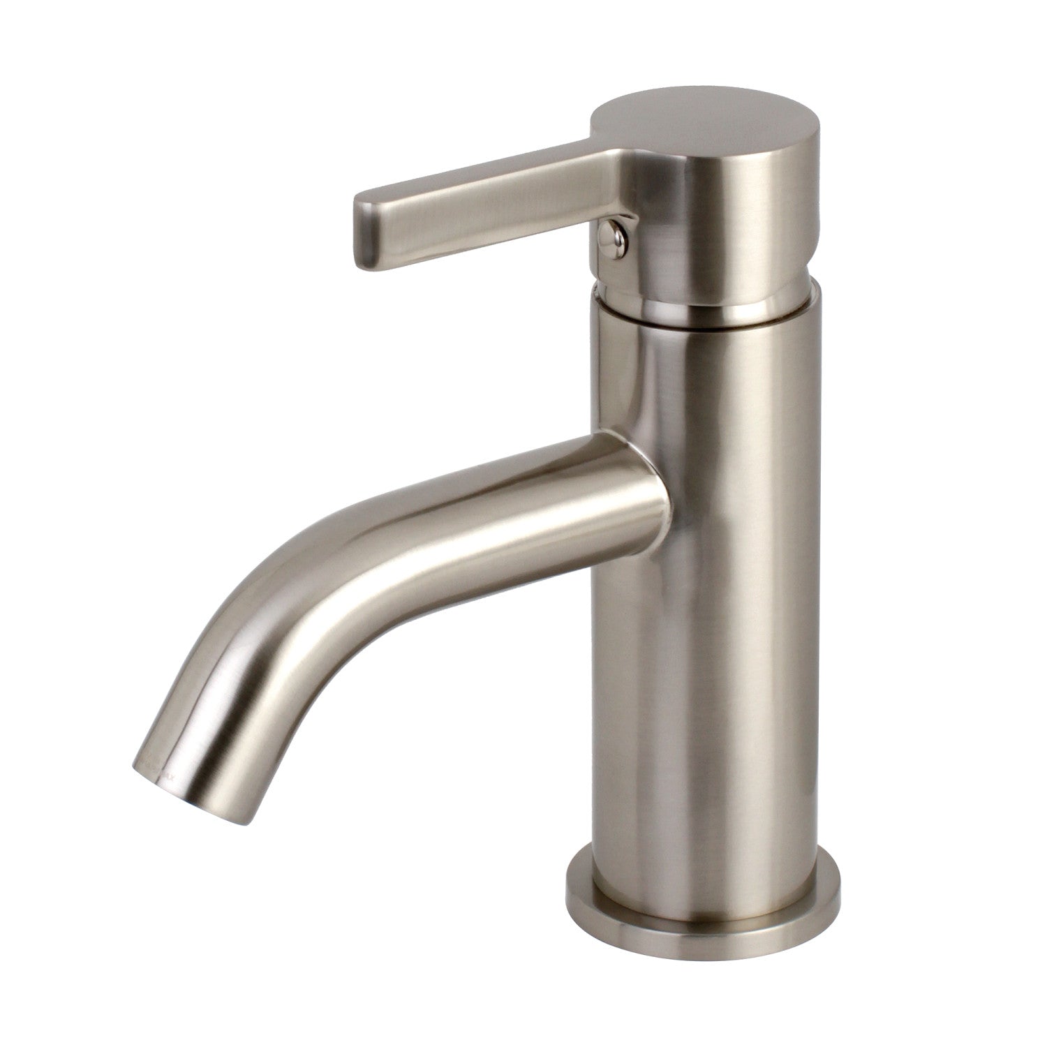 Kingston Sona LS8228CTL - Continental One-Handle 1-Hole Bathroom Faucet with Push Pop-Up Drain, Brushed Nickel