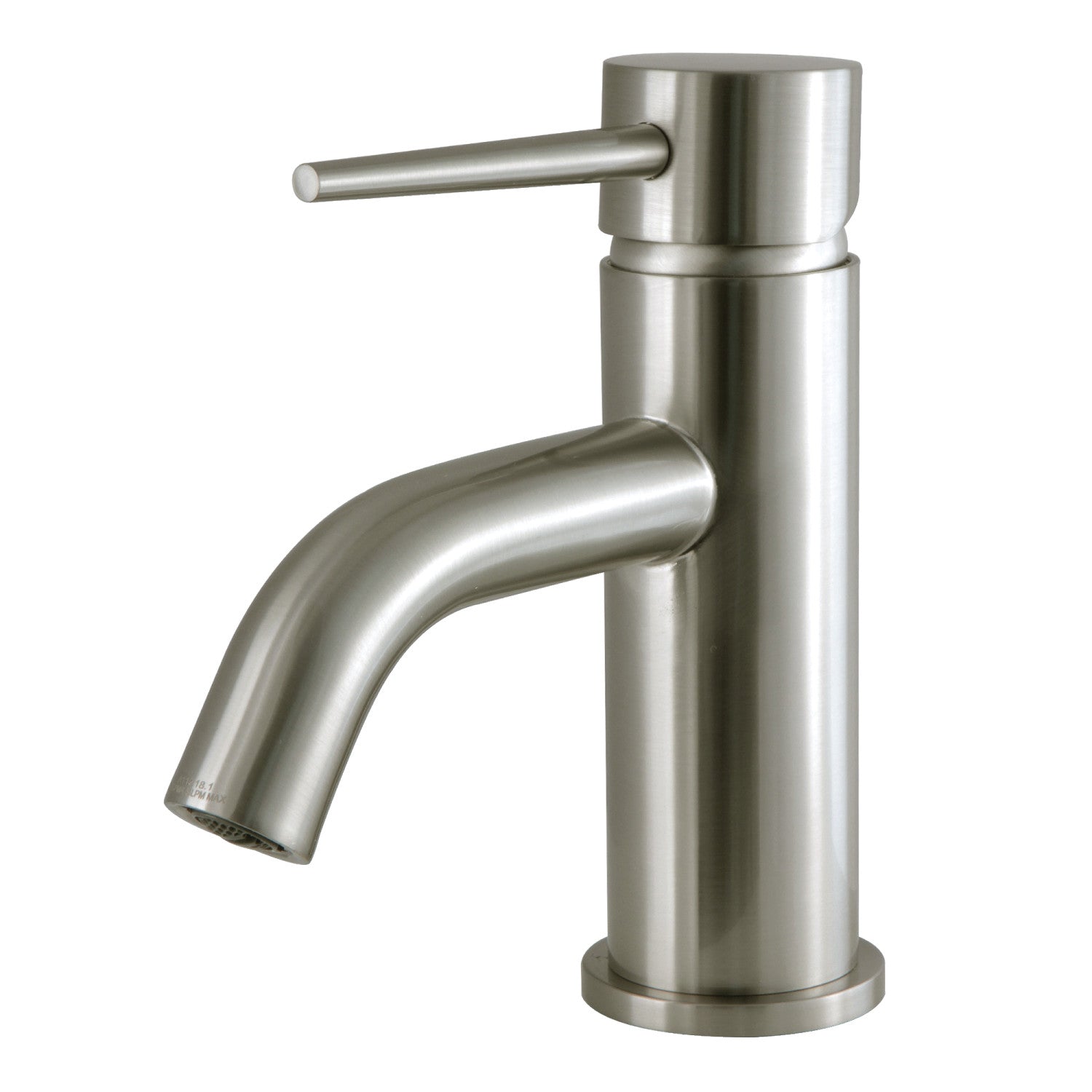 Kingston Sona LS8228NYL - New York One-Handle 1-Hole Bathroom Faucet with Push Pop-Up Drain, Brushed Nickel