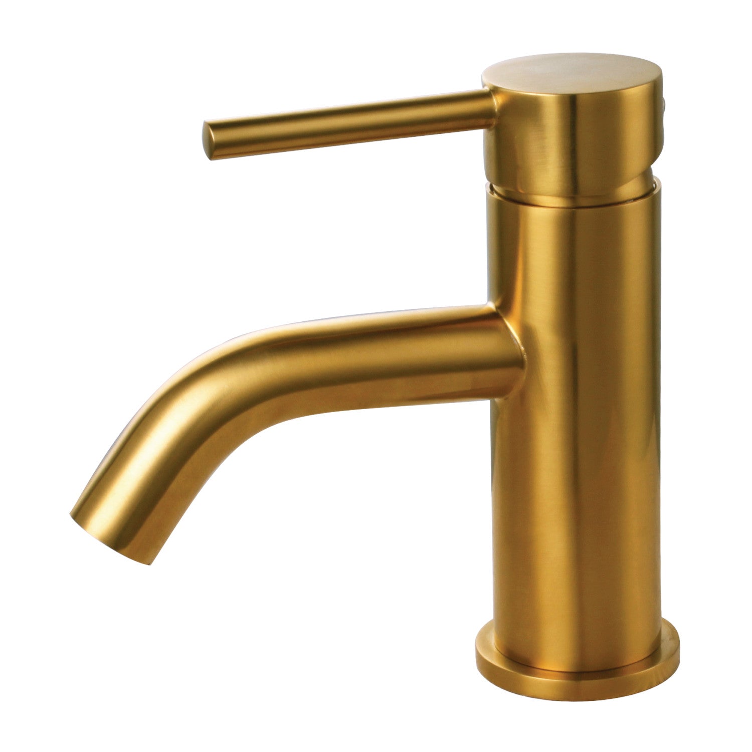 Kingston Sona LS822DLBG - Concord One-Handle 1-Hole Bathroom Faucet with Push Pop-Up Drain, Brushed Gold