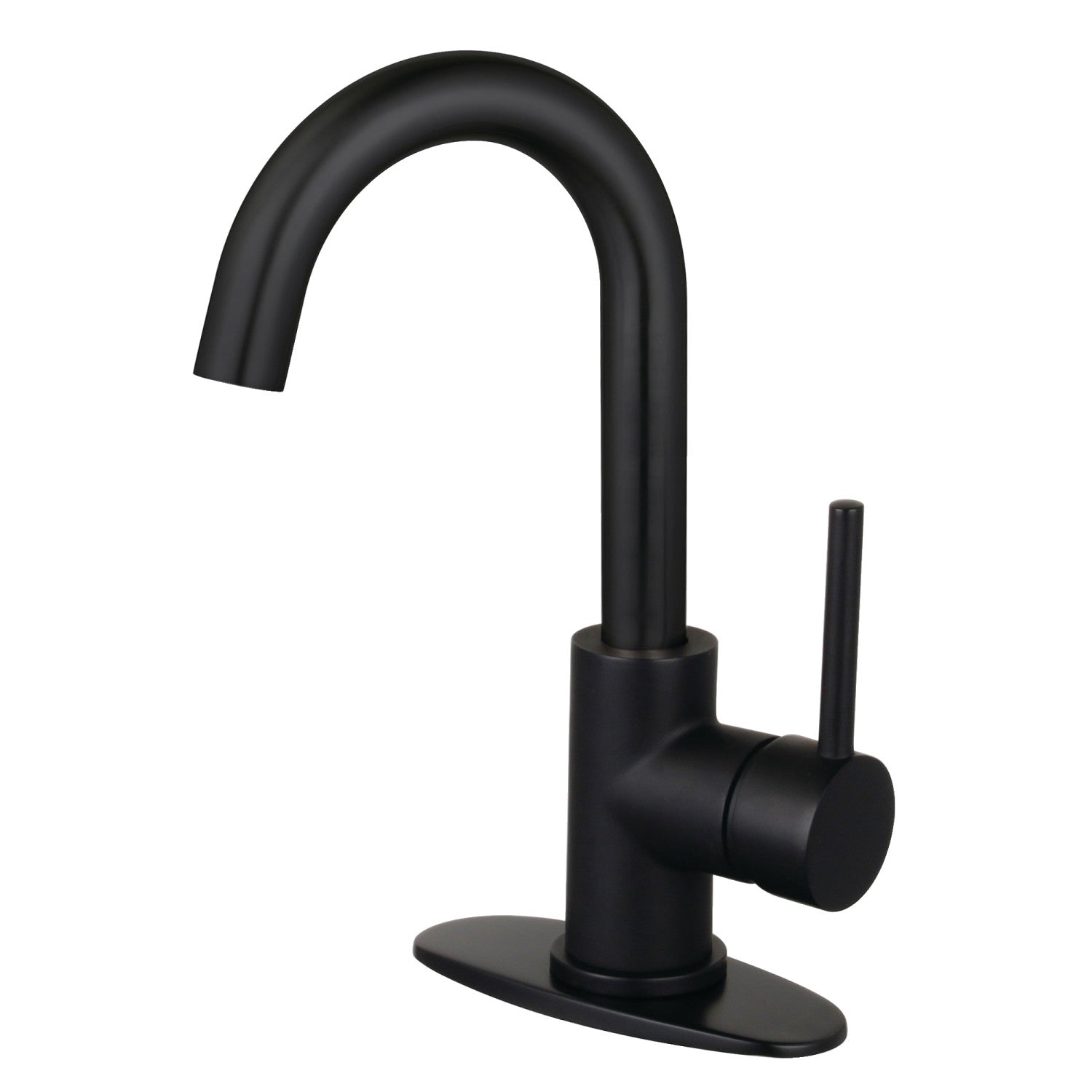 Kingston Sona LS8530DL - Concord One-Handle 1-Hole Deck Mount Bar Faucet, Matte Black