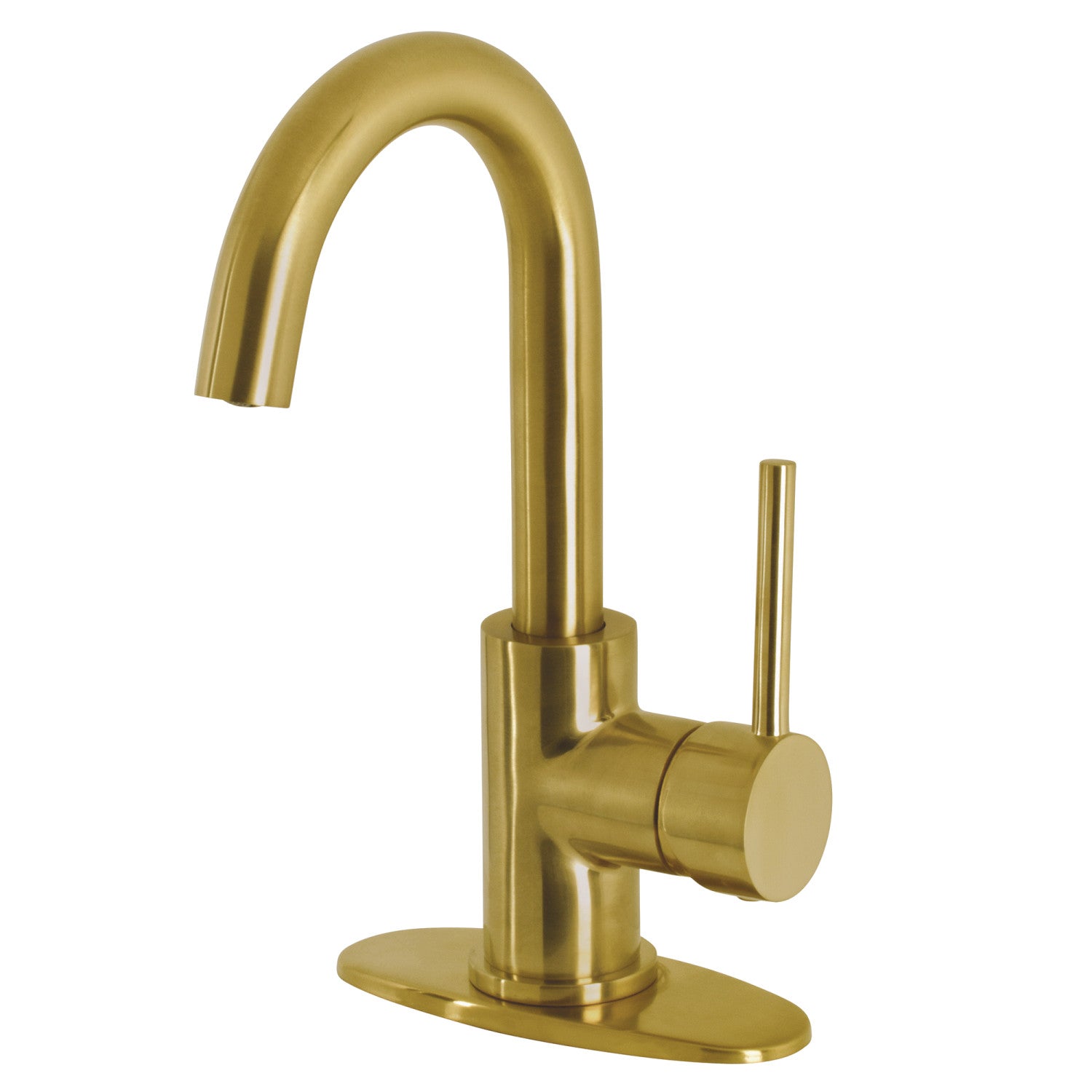 Kingston Sona LS8533DL - Concord One-Handle 1-Hole Deck Mount Bar Faucet, Brushed Brass