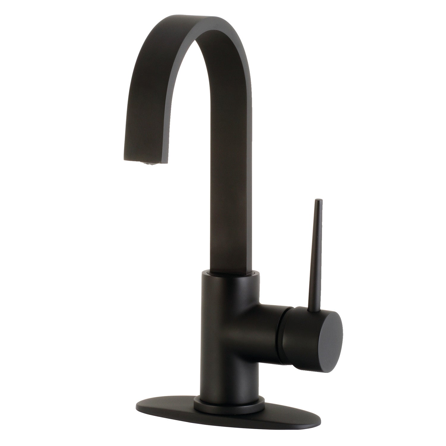 Kingston Sona LS8610NYL - New York One-Handle 1-Hole Deck Mount Bar Faucet, Matte Black