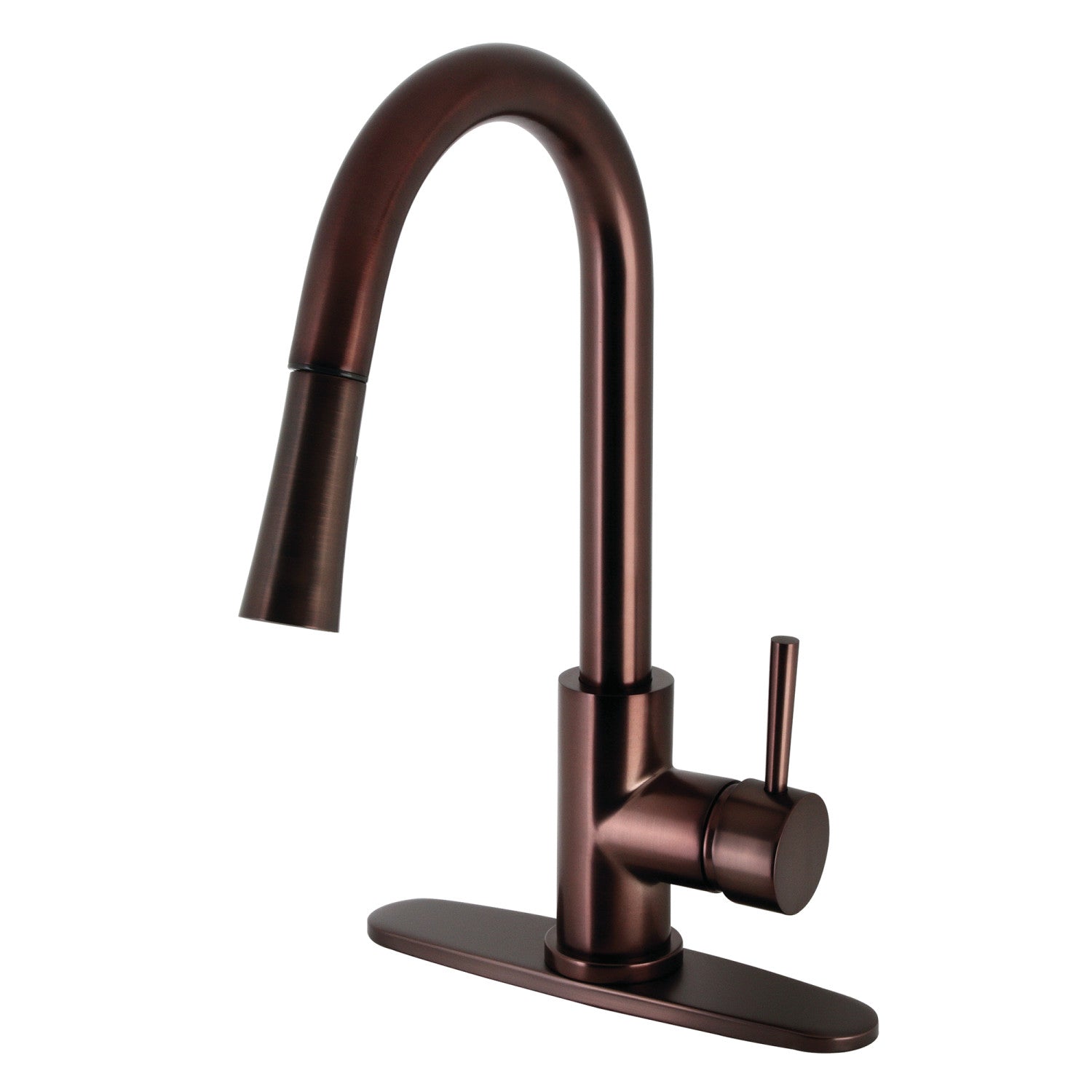 Kingston Sona LS8625DL - Concord Single-Handle Pull-Down Kitchen Faucet, Oil Rubbed Bronze