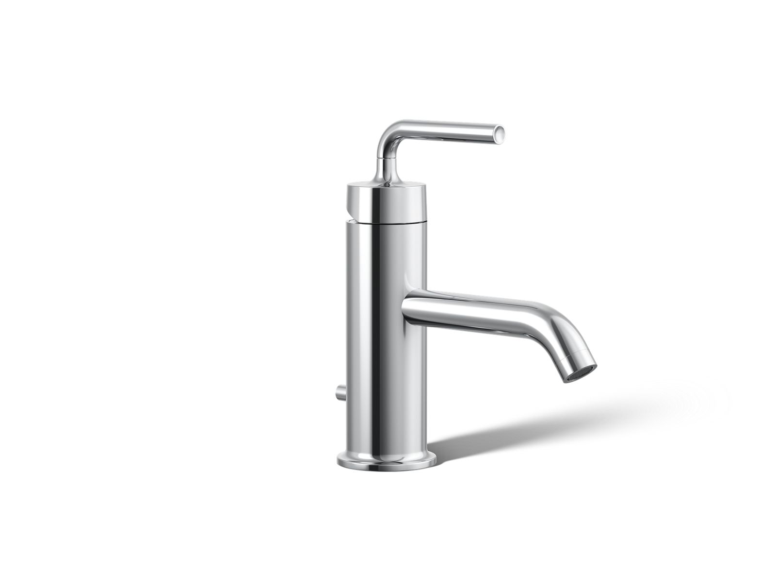 Purist® Single-handle bathroom sink faucet with Straight Lever handle, 1.2 gpm