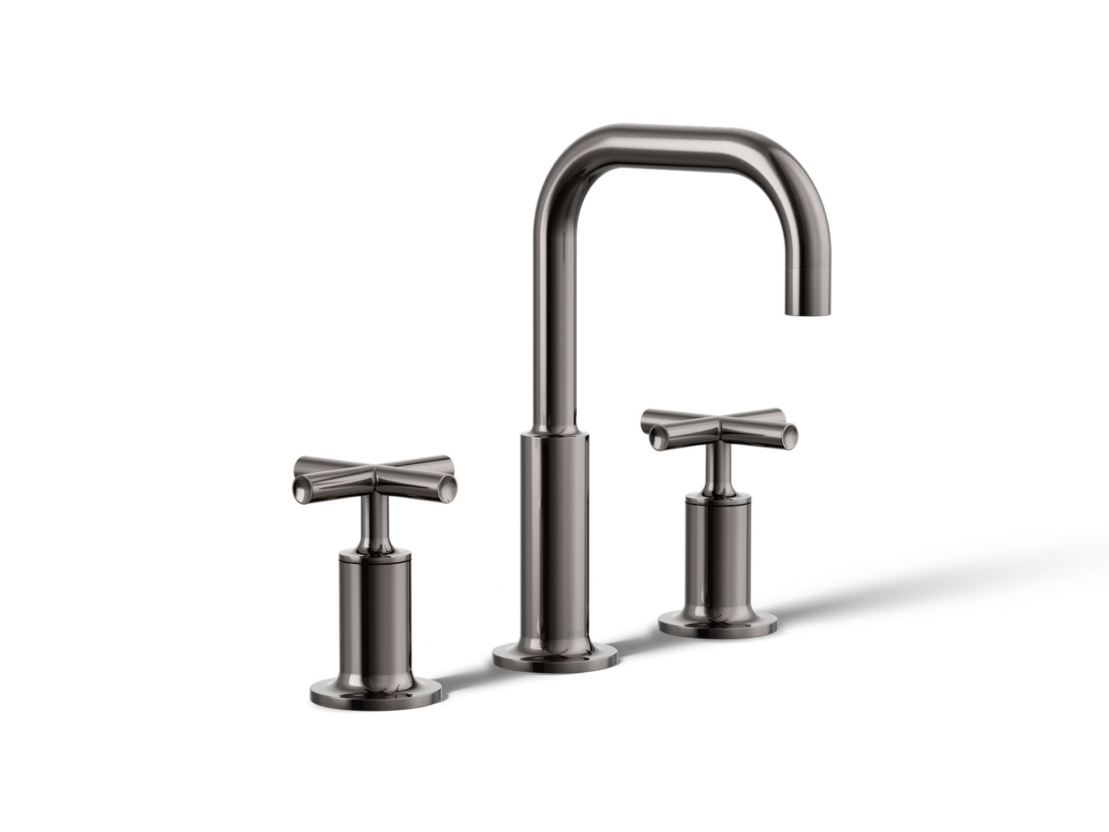 Purist® Widespread bathroom sink faucet with Cross handles, 1.2 gpm