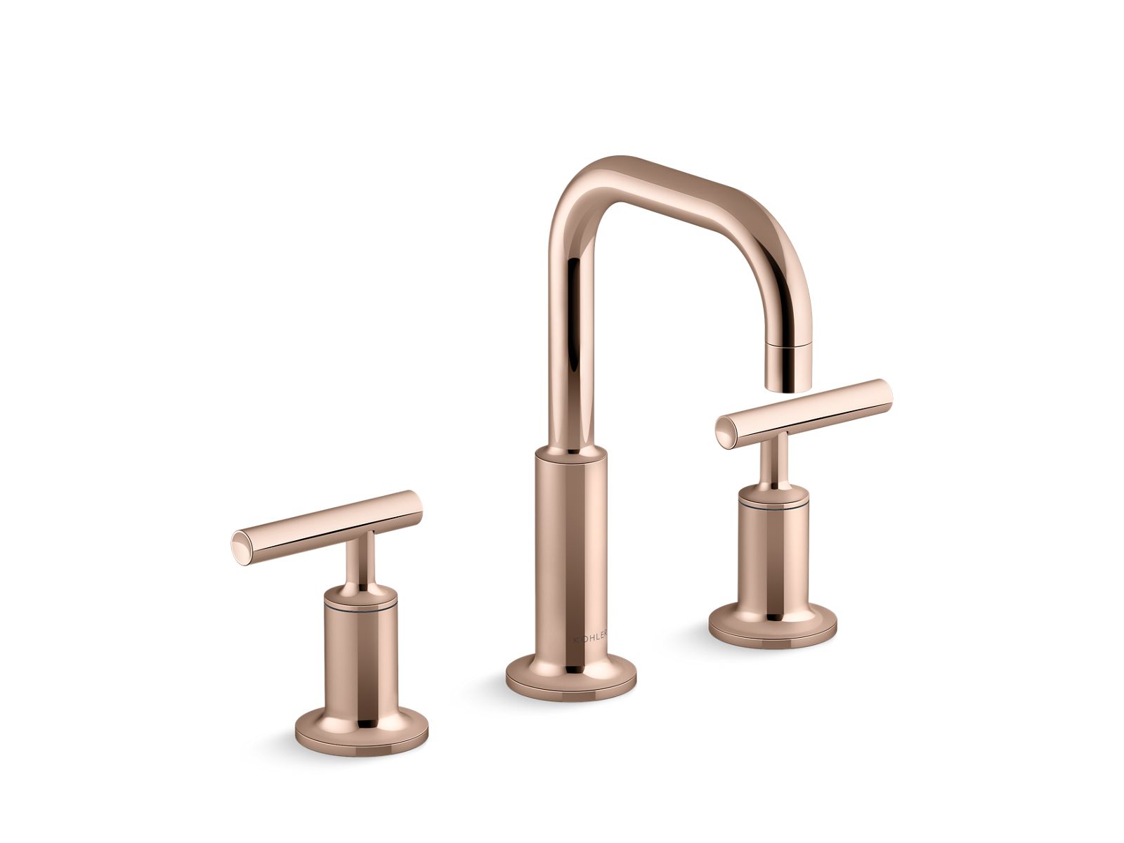 Purist® Widespread bathroom sink faucet with Lever handles, 1.2 gpm — image 1