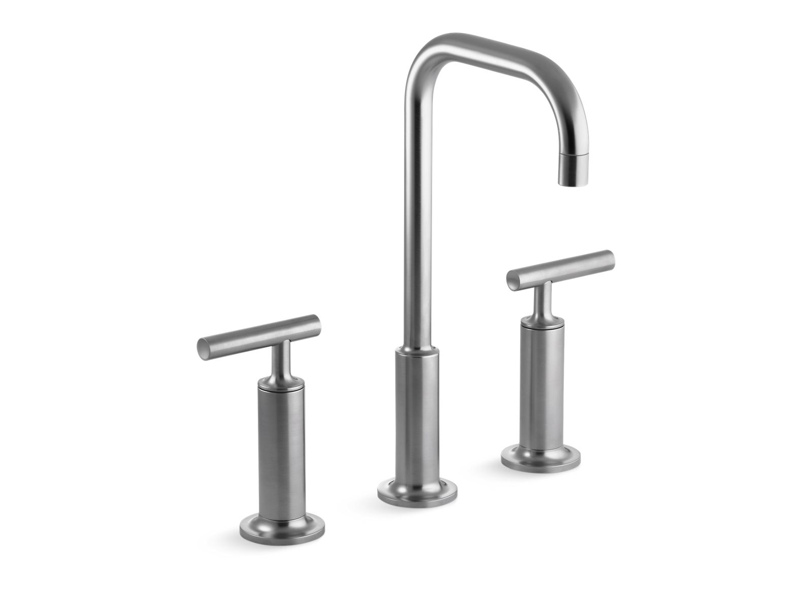 Purist® Widespread bathroom sink faucet with Lever handles, 1.2 gpm — image 1