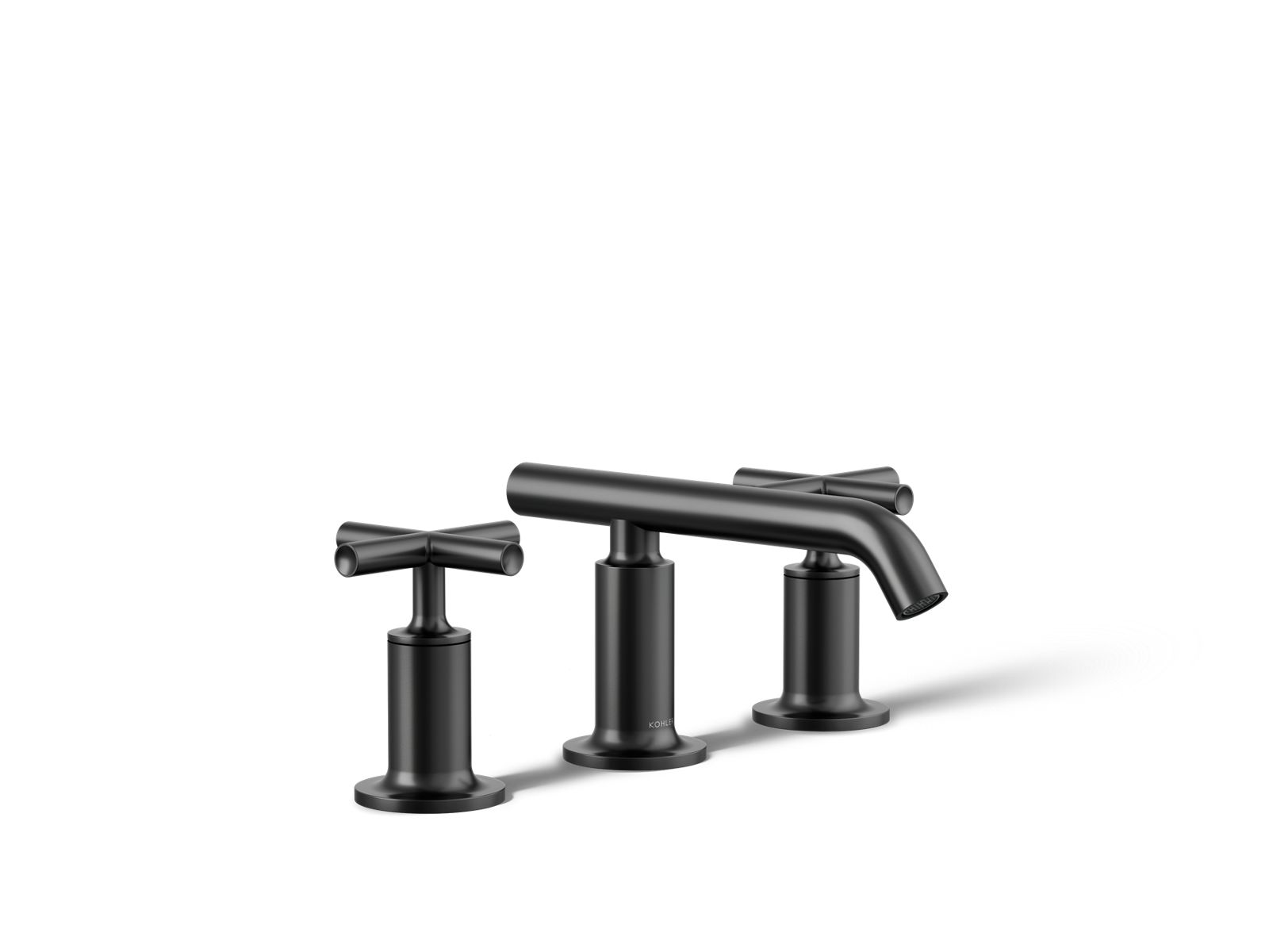 Purist® Widespread bathroom sink faucet with Cross handles, 1.2 gpm