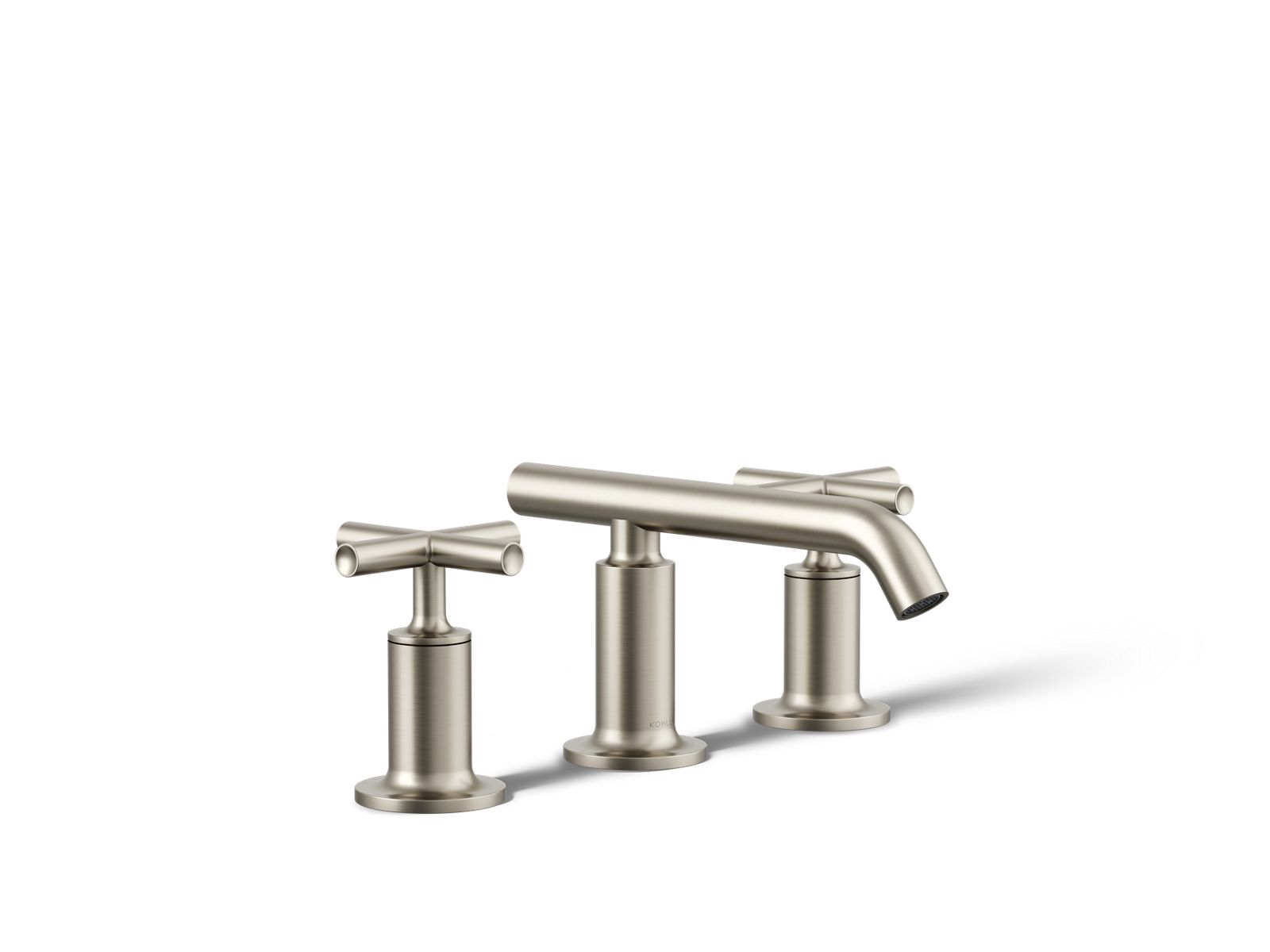 Purist® Widespread bathroom sink faucet with Cross handles, 1.2 gpm — image 1
