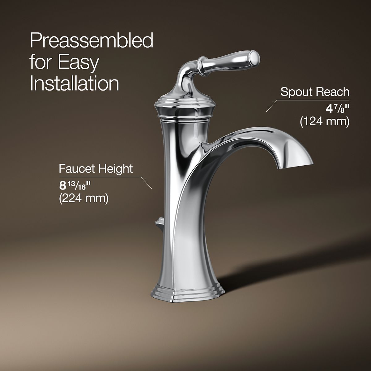 Devonshire® Single-handle bathroom sink faucet, 1.2 gpm — thumbnail 3