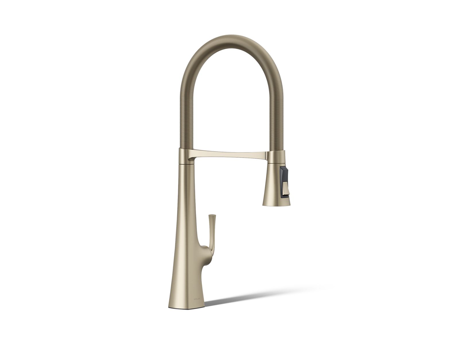 Graze® Semi-professional kitchen sink faucet with three-function sprayhead — image 1