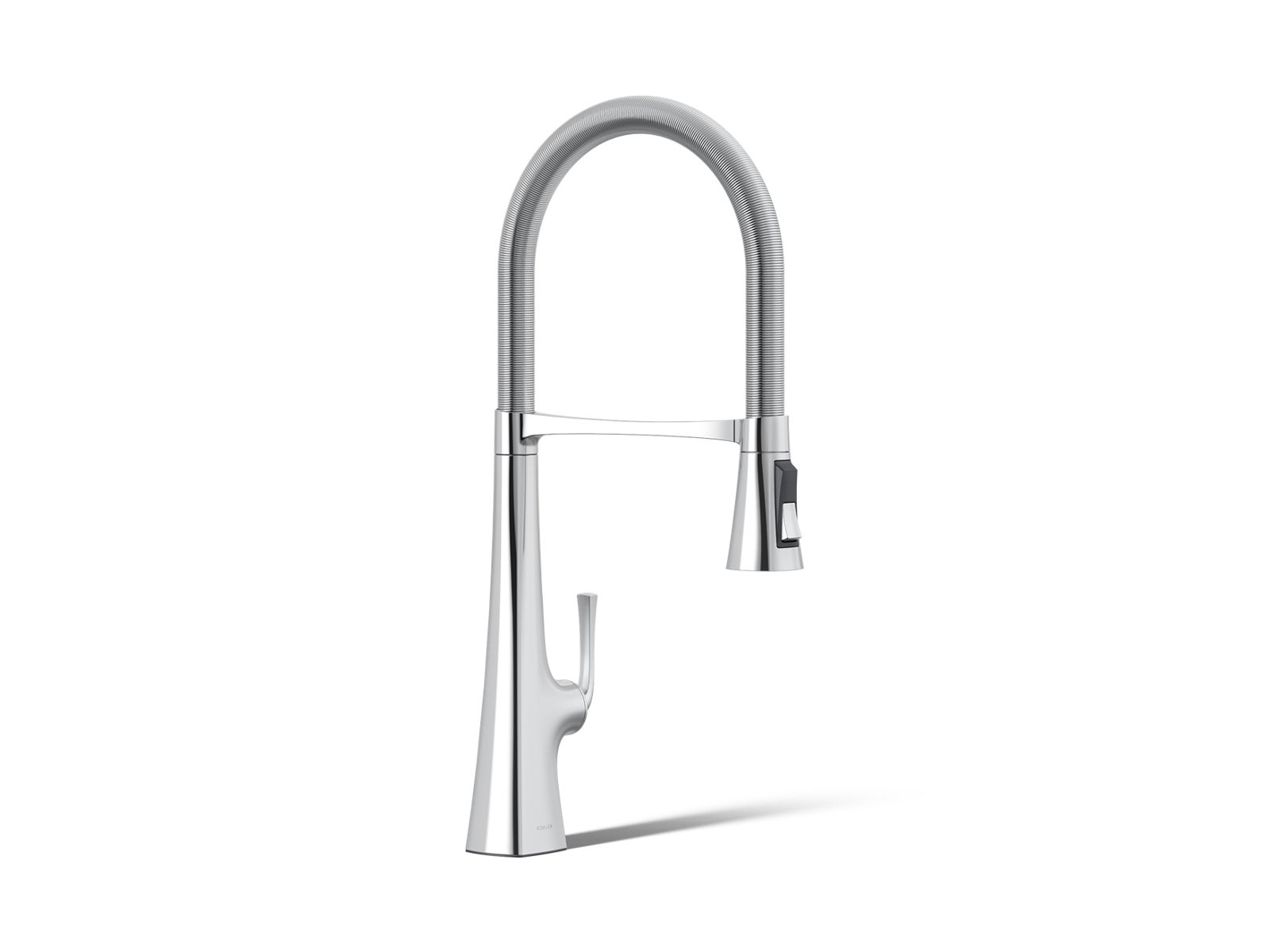 Graze® Semi-professional kitchen sink faucet with three-function sprayhead — image 1
