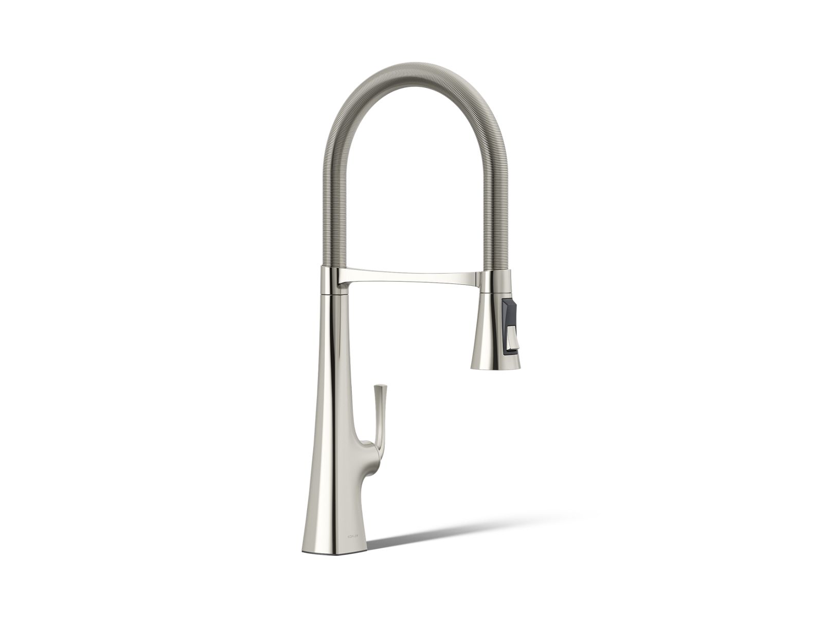 Graze® Semi-professional kitchen sink faucet with three-function sprayhead — image 1