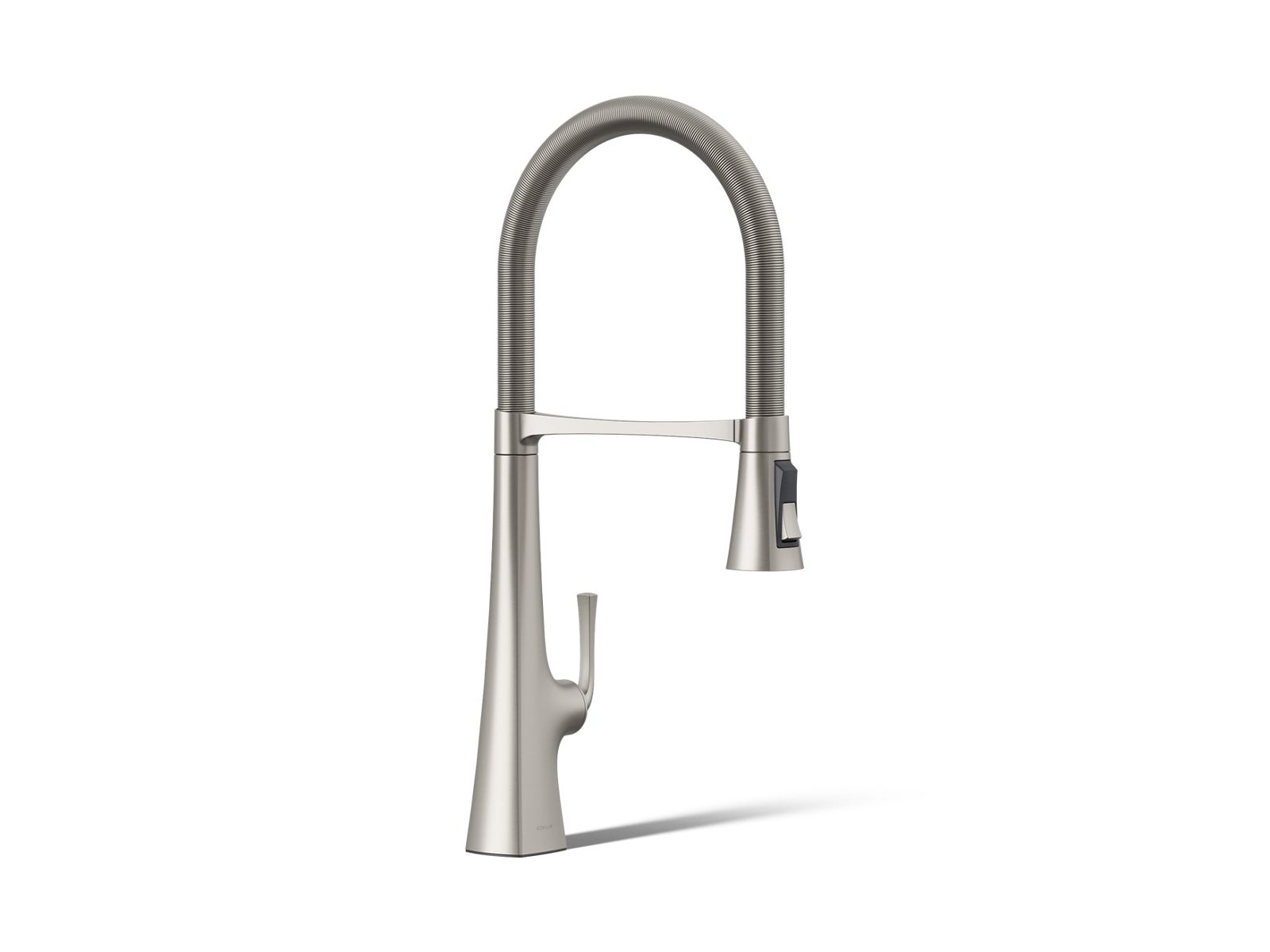 Graze® Semi-professional kitchen sink faucet with three-function sprayhead