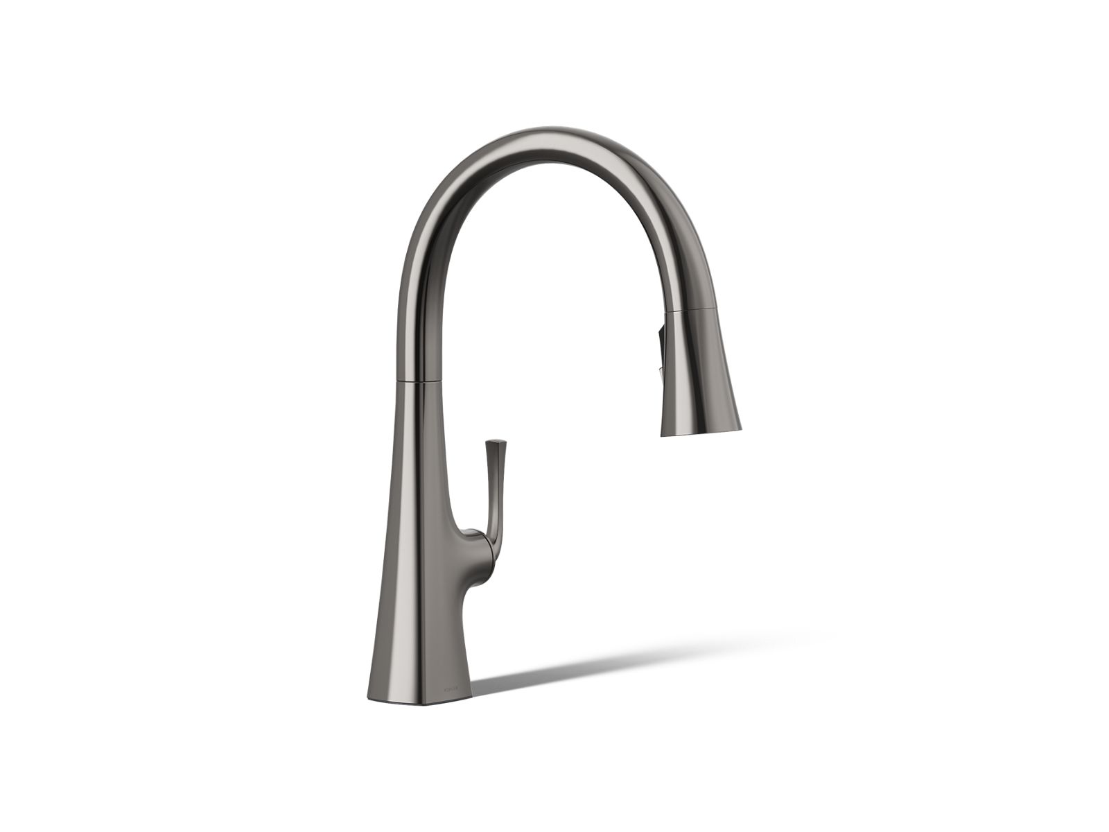 Graze® Pull-down kitchen sink faucet with three-function sprayhead — image 1