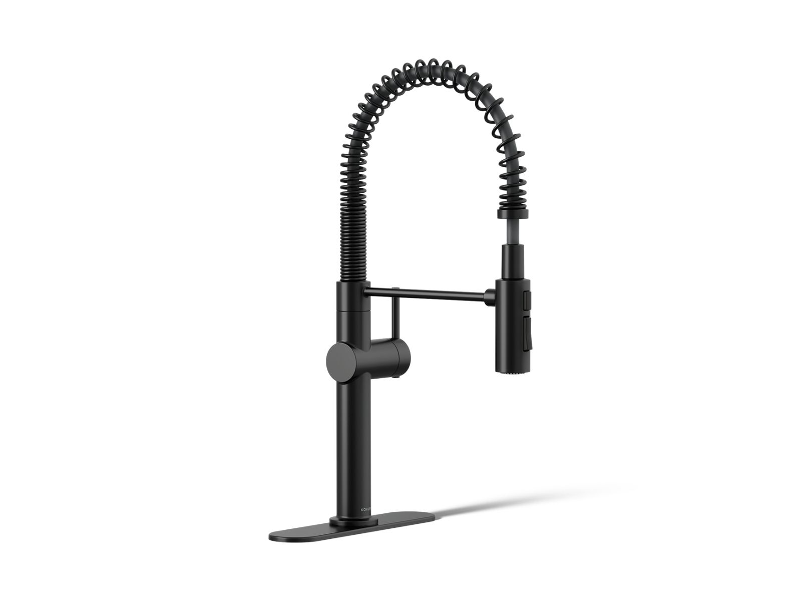 Crue® Semi-professional kitchen sink faucet with three-function sprayhead